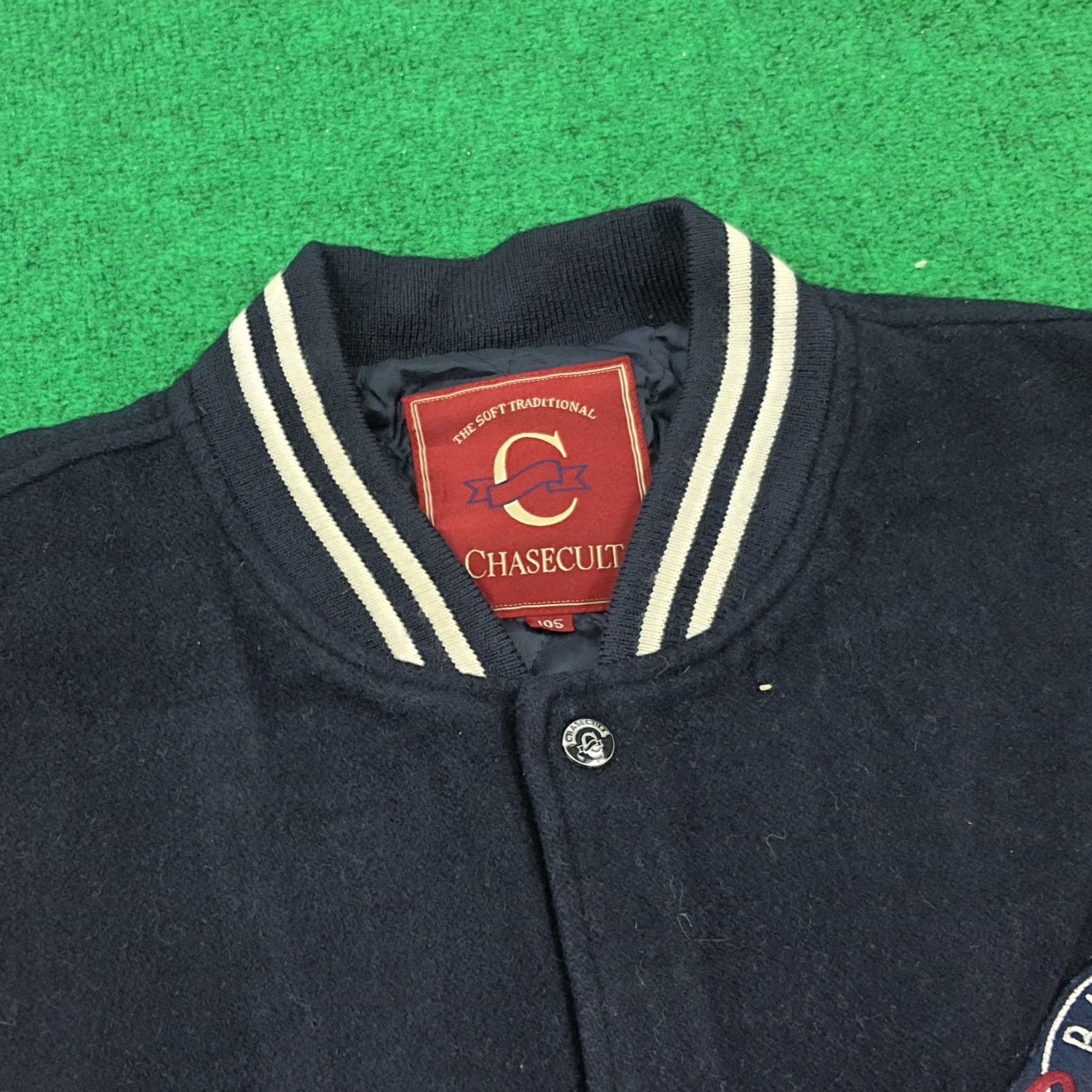 MLB × Vintage Vintage MLB Baseball Team Chasecult Varsity Jacket Size US XL / EU 56 / 4 - 5 Thumbnail