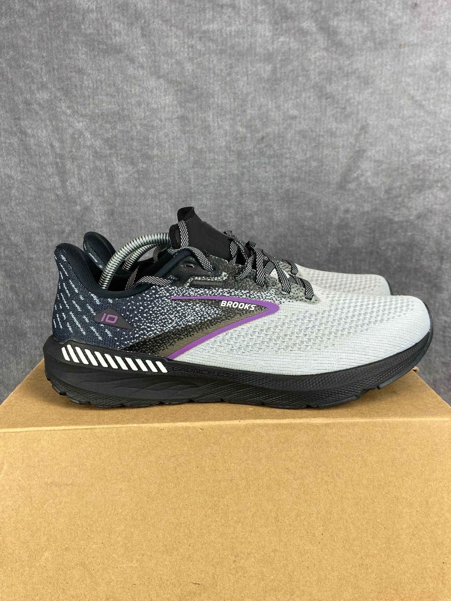Brooks : Brooks Launch 10 grey running sneakers trail Size US 8 / EU 41 - 6 Thumbnail