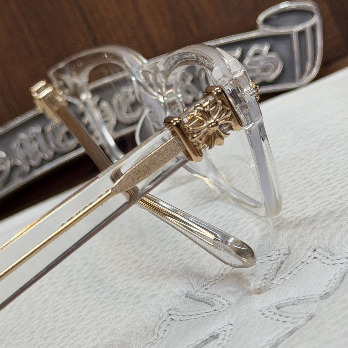 Chrome Hearts Chrome Hearts VAGILANTE Glasses Size ONE SIZE - 9 Thumbnail