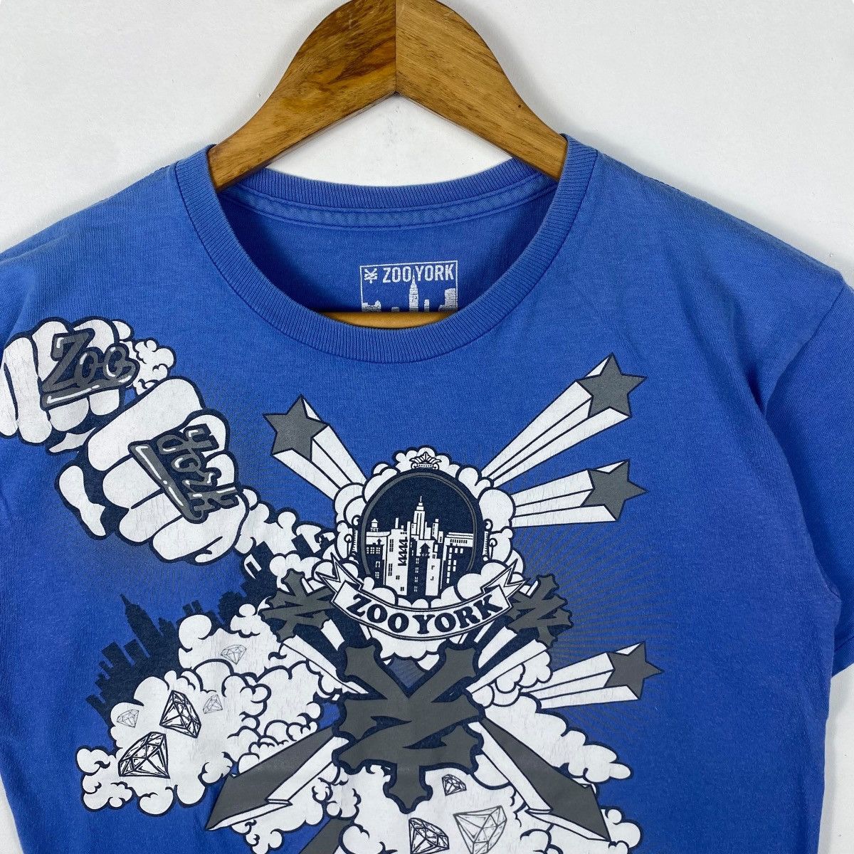 Zoo York Vintage 00's ZOO YORK Graffiti Modern Streetwear Graphic Tee Size US S / EU 44-46 / 1 - 2 Thumbnail