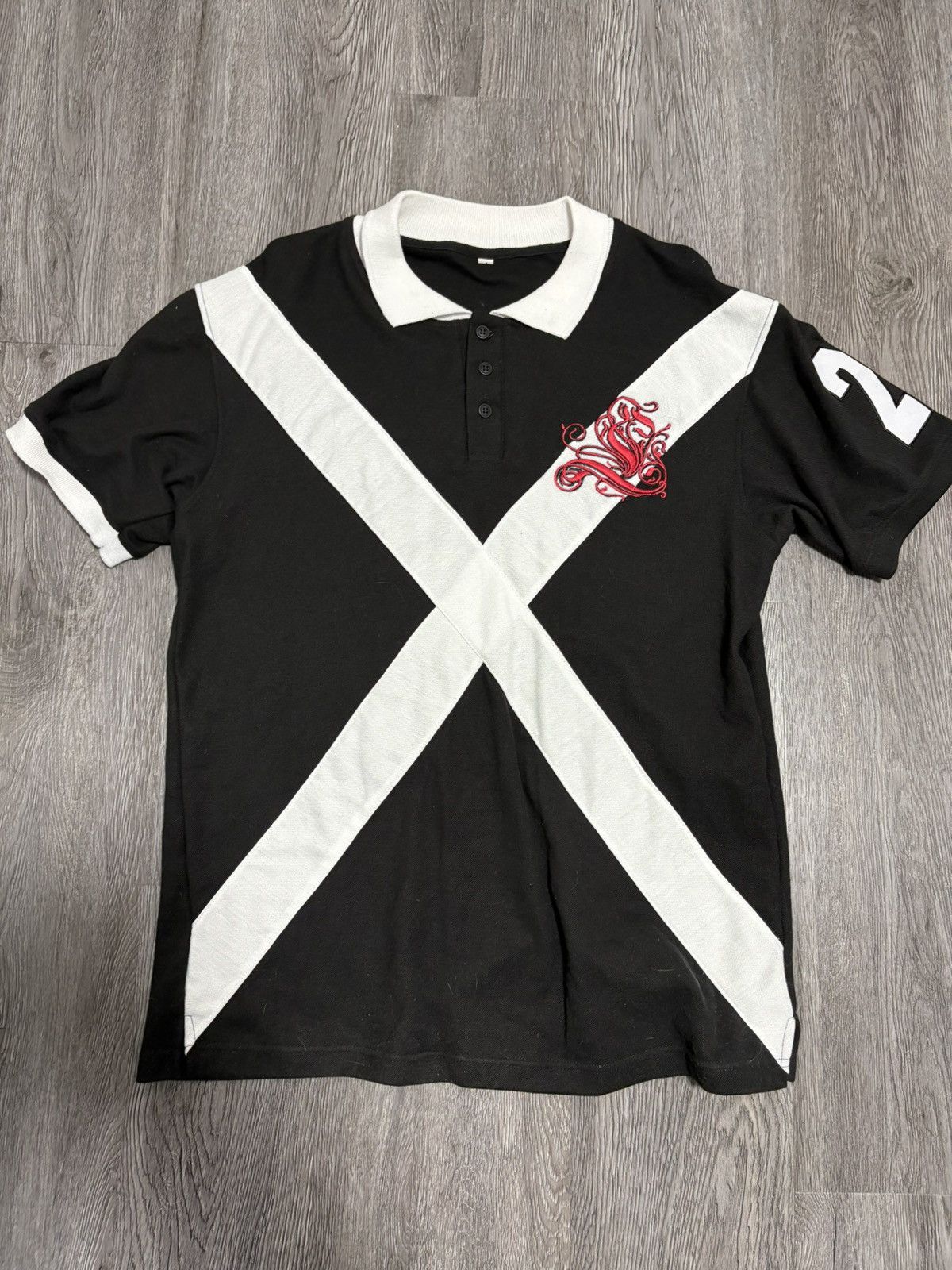 Japanese Brand 2Up Worldwide Polo Size US L / EU 52-54 / 3 - 1 Thumbnail