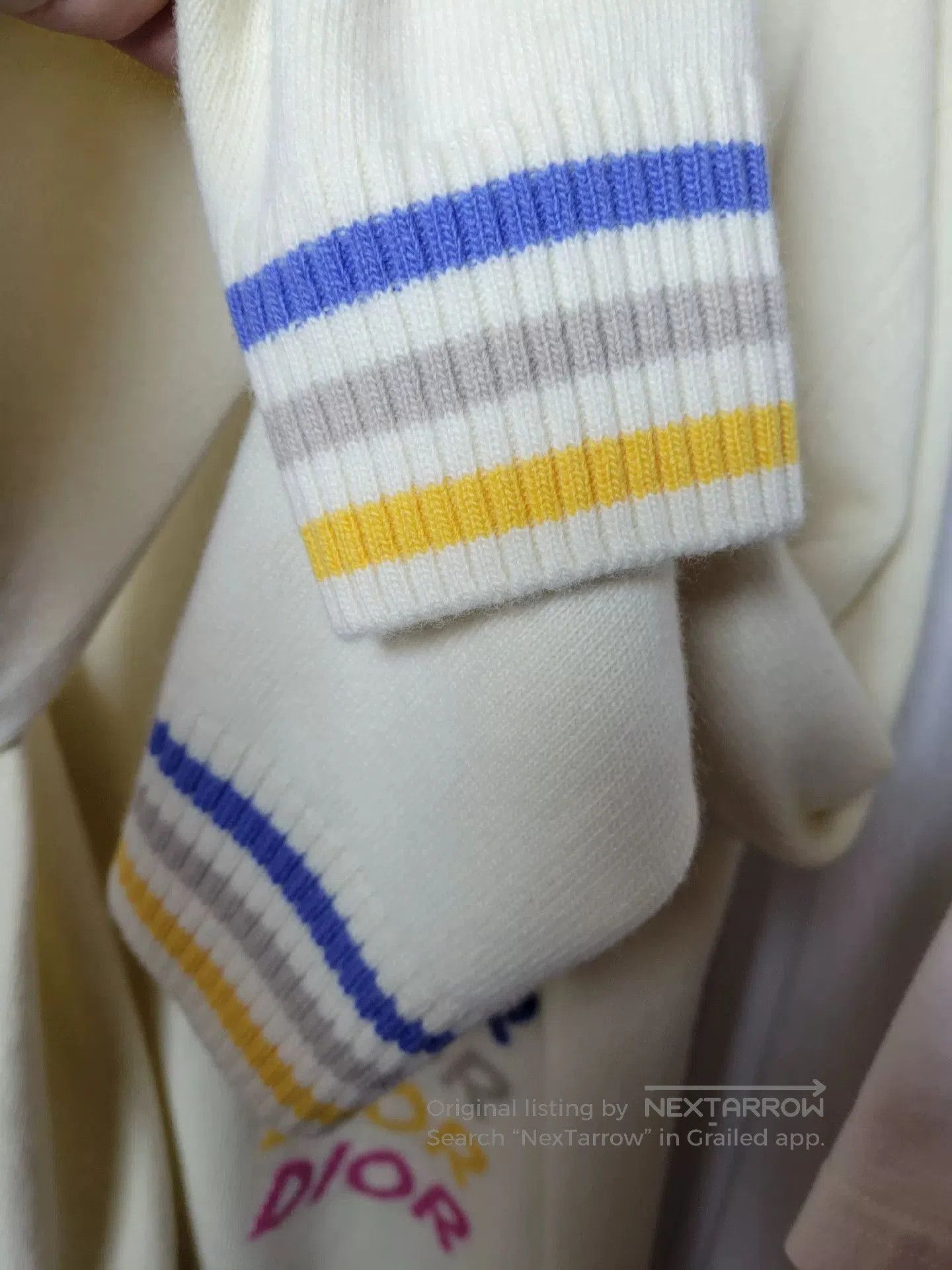 Dior Dior Rainbow Logo Sweater. Size US XL / EU 56 / 4 - 3 Thumbnail