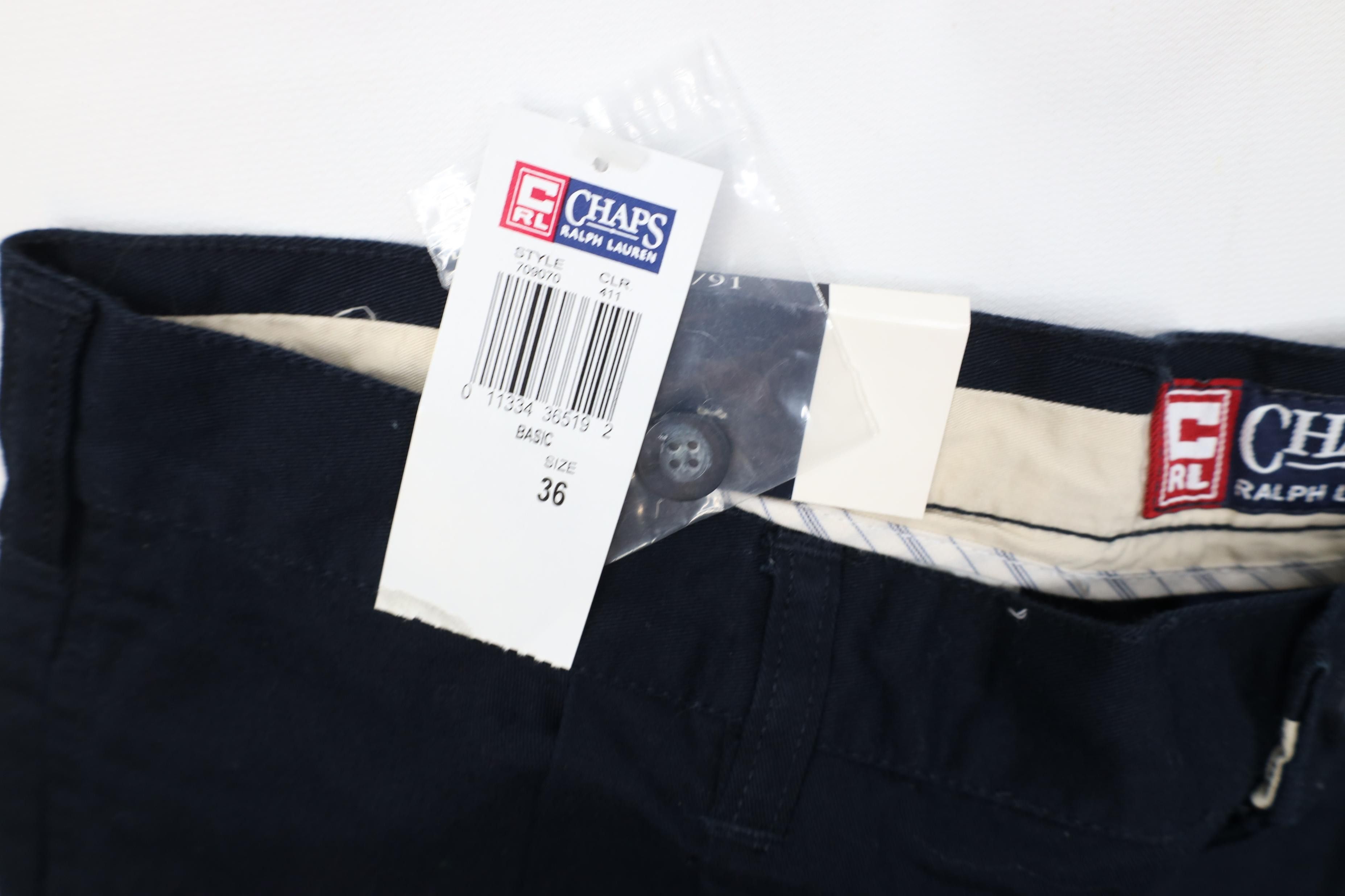 Polo Ralph Lauren Deadstock Vintage 90s Chaps Ralph Lauren Above Chino Shorts Size US 36 / EU 52 - 7 Thumbnail