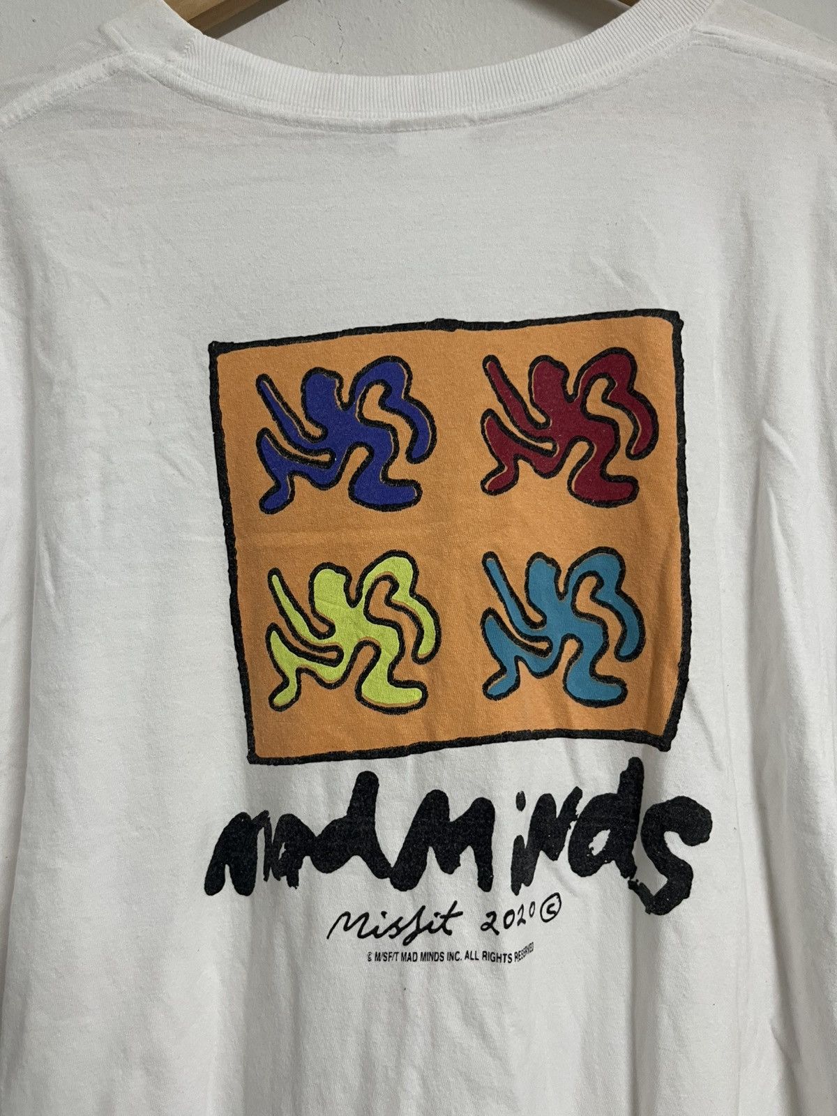 Misfits 💥Offer💥Misfit x Mad Mines x Keith Haring Rip Off Tee Size US XL / EU 56 / 4 - 2 Thumbnail