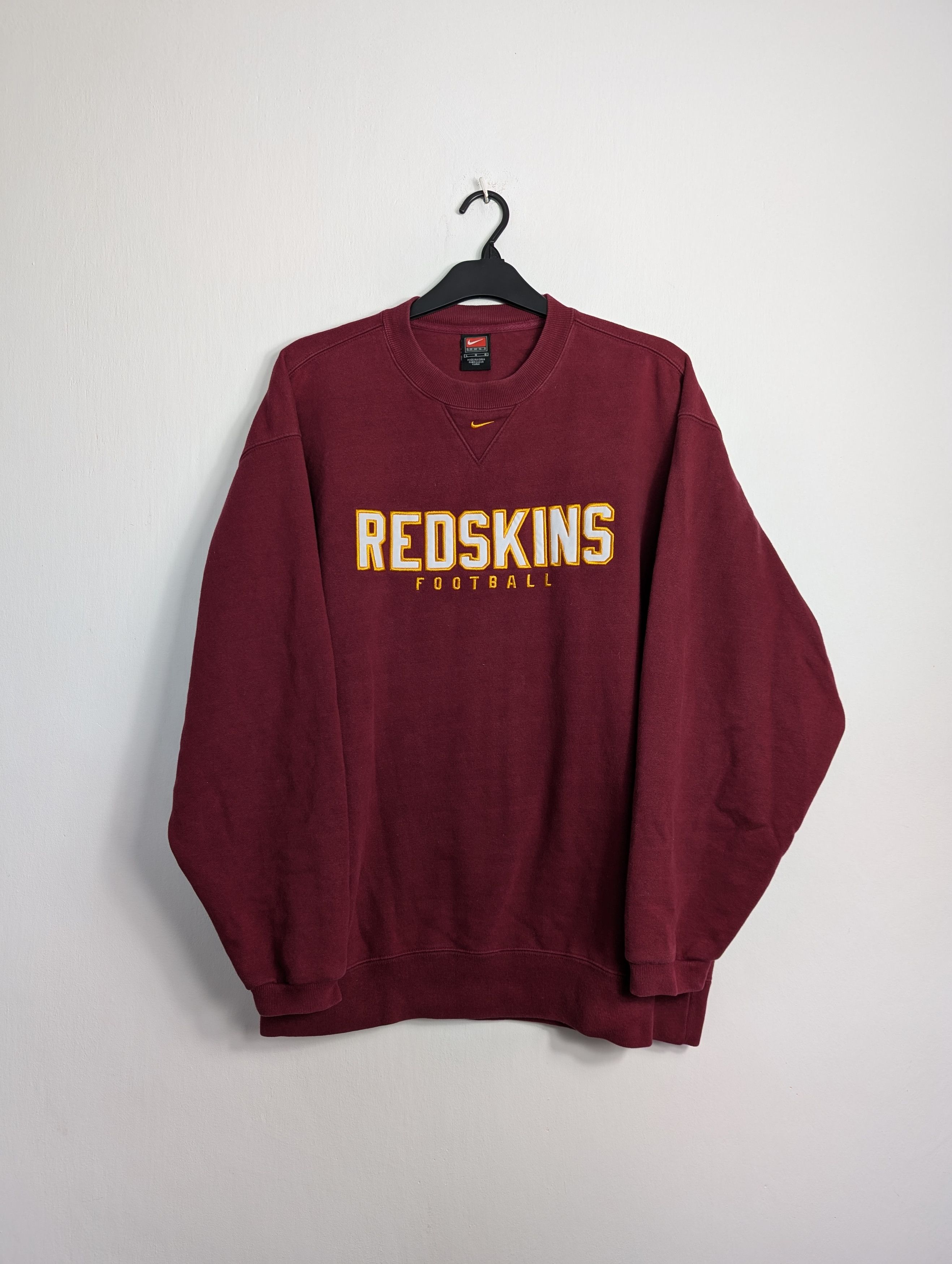 Nike 90s Nike Team Washington Redskins Crewneck Vintage Boxy L Size US L / EU 52-54 / 3 - 1 Thumbnail