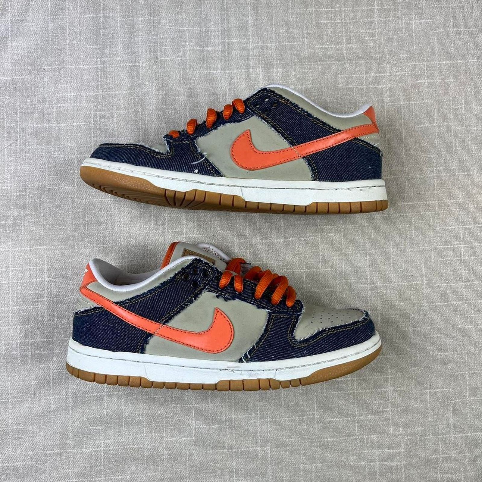 Nike Nike Dunk Low “Orange Denim" Size US 5.5 / IT 35.5 - 3 Thumbnail