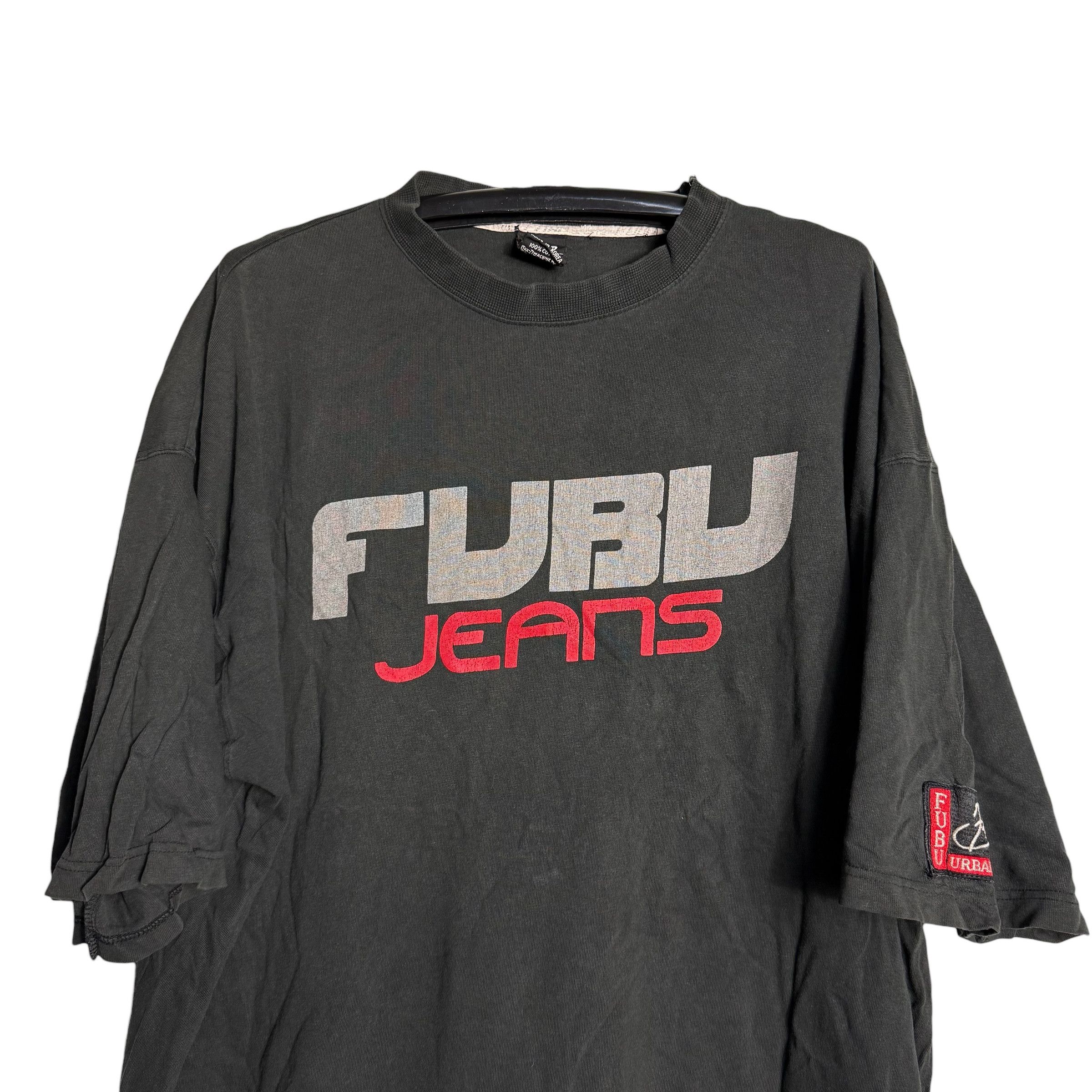 Fubu 🔥RARE🔥Vintage Fubu Jeans Oversized T-shirt Size US XL / EU 56 / 4 - 2 Thumbnail