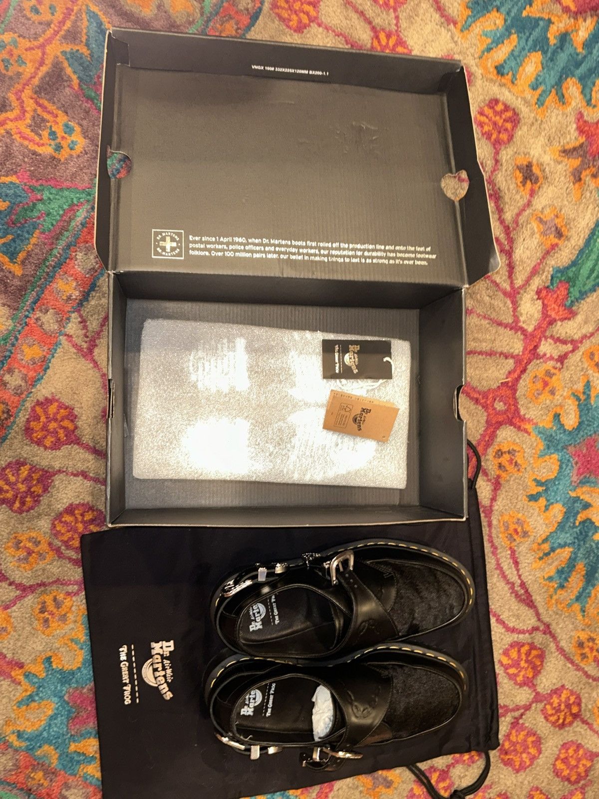 Dr. Martens Dr. Martens × The Great Frog Ramsey Creeper ‘Embossed Chain Size US 8 / EU 41 - 5 Thumbnail