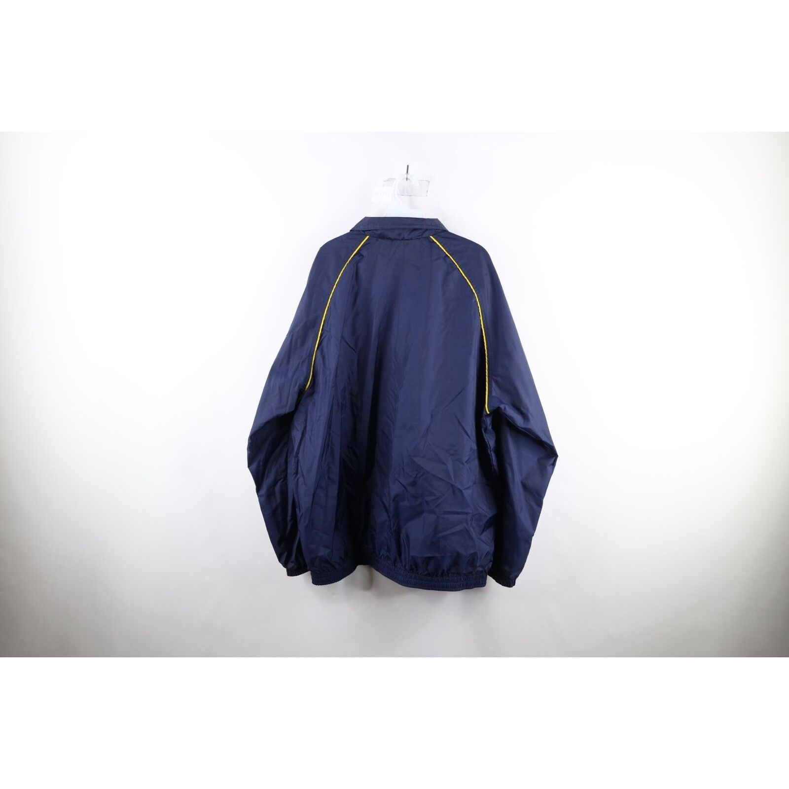 Nike × Vintage Vintage Nike Travis Scott Swoosh University Michigan Jacket Size US XL / EU 56 / 4 - 12 Thumbnail