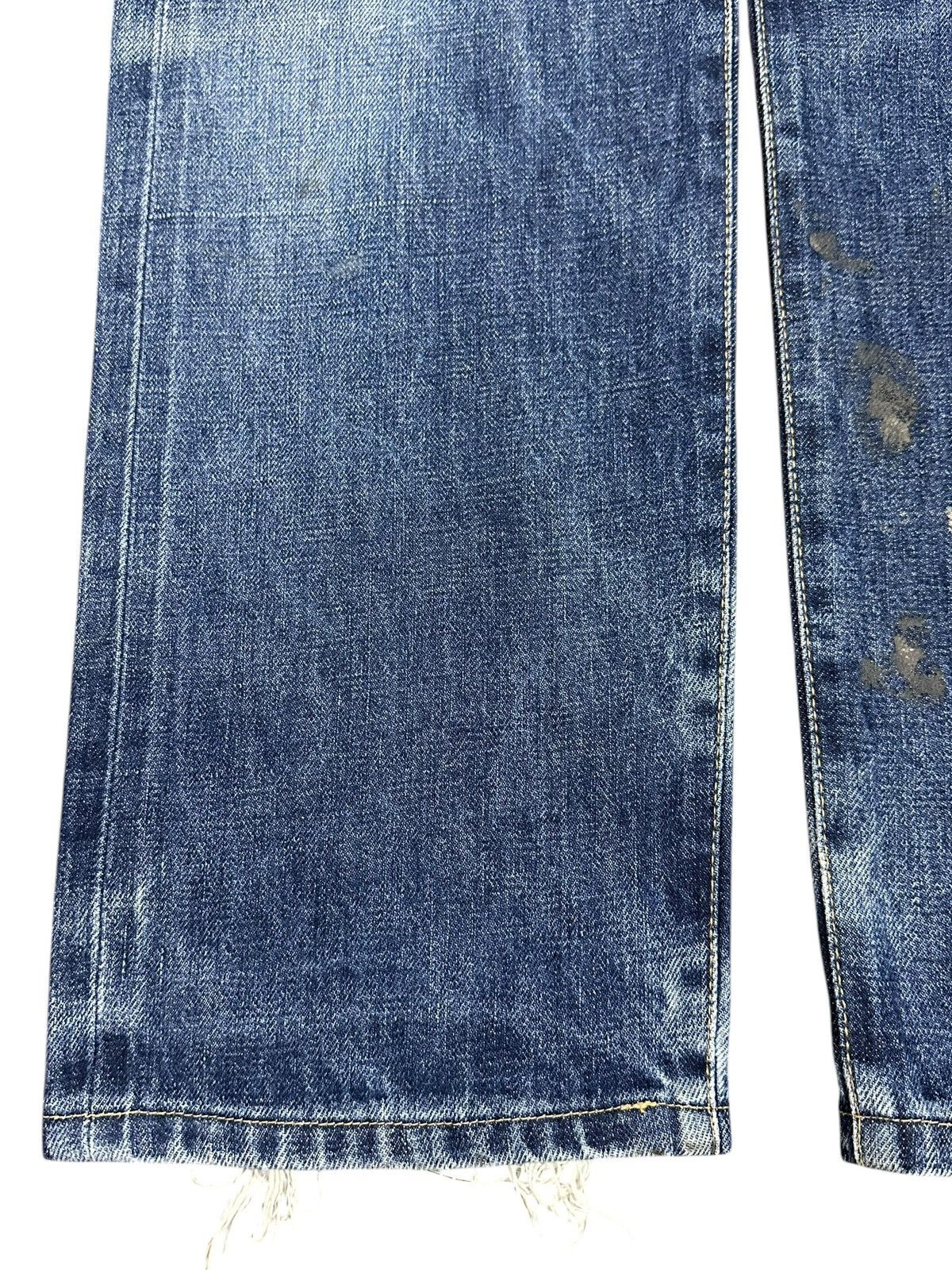 Japanese Brand Vintage Paul Smith Selvedge Faded Mud Wash Style Jeans Size US 31 - 8 Thumbnail