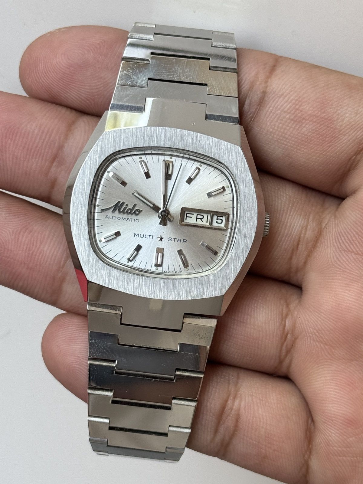 Vintage MIDO MULTI STAR AUTOMATIC WATCH Size 36 - 10 Thumbnail