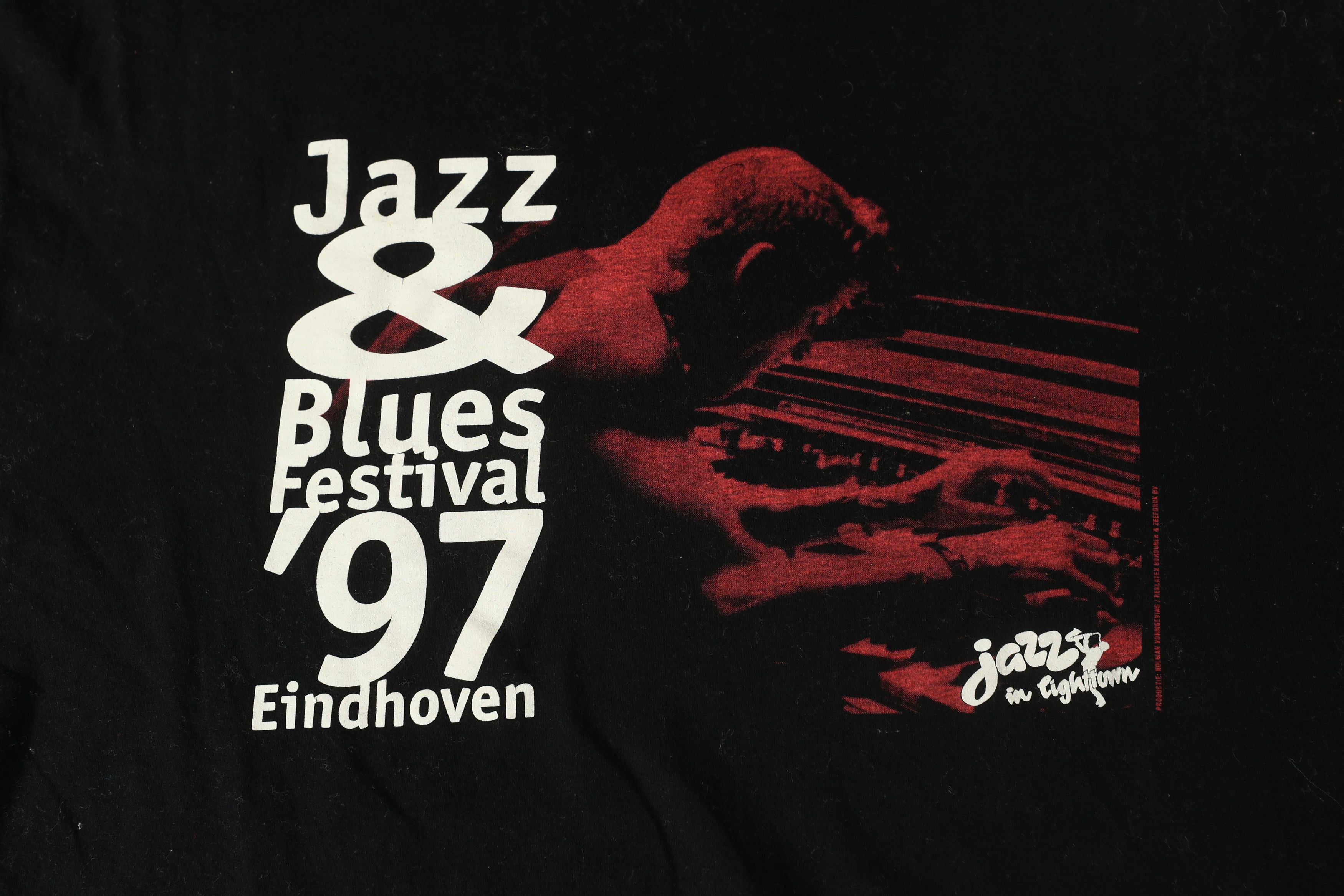 Vintage Jazz & Blues Festival 1997 Eindhoven Vintage Tee (XL) Size US XL / EU 56 / 4 - 4 Thumbnail