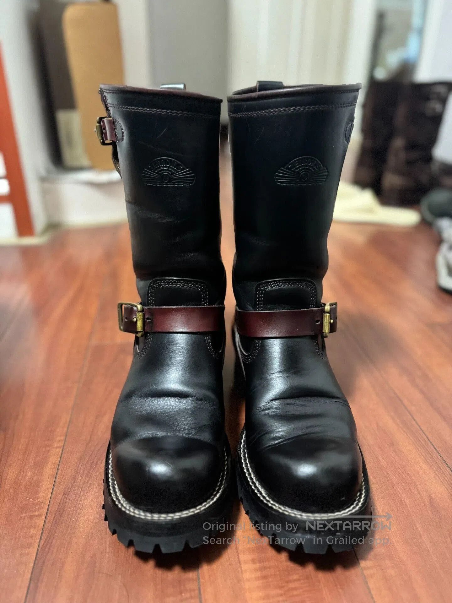 zerrows Zerrows Engineer Boots for Heavy Duty Use. Size US 8.5 / EU 41-42 - 3 Thumbnail
