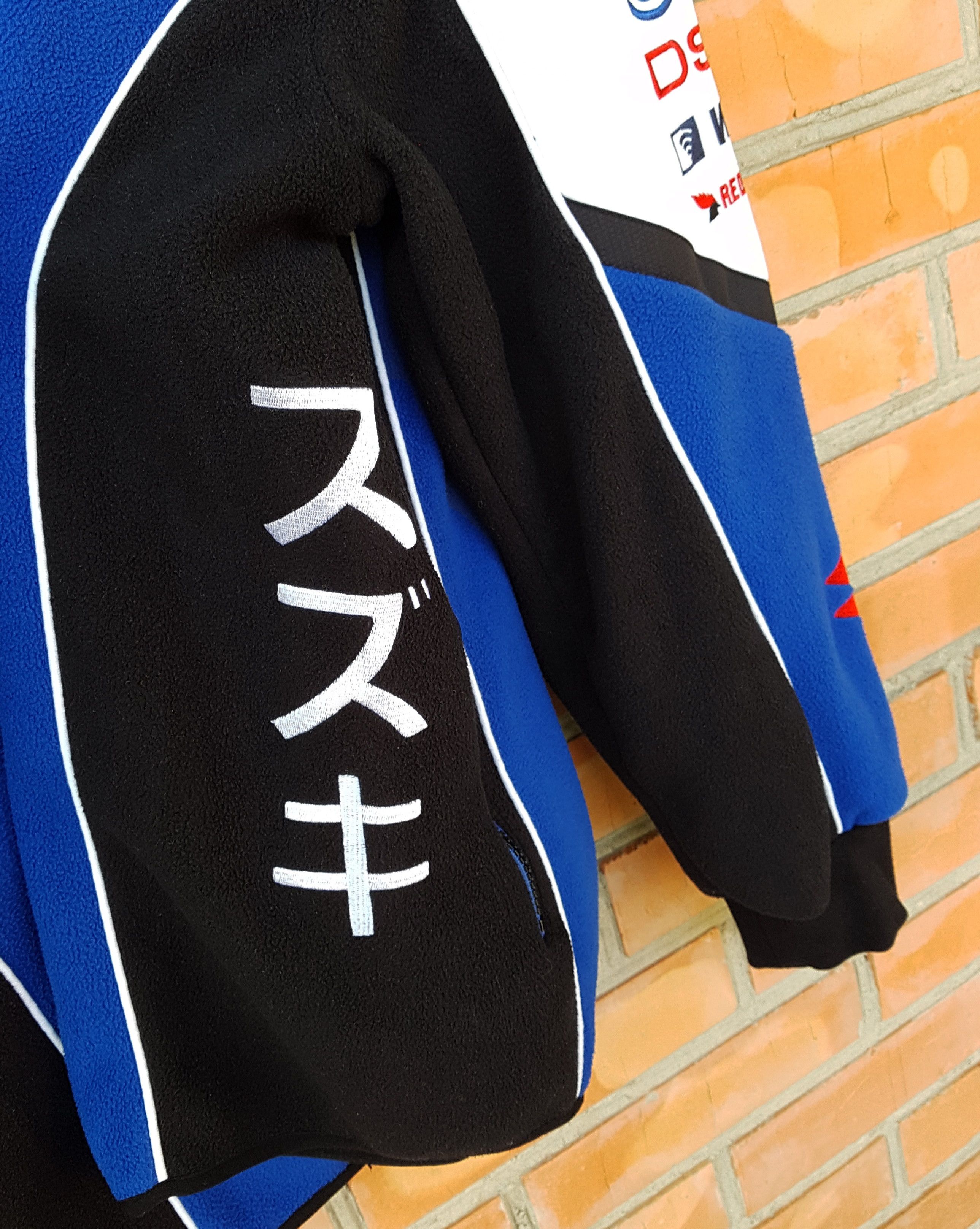 Vintage SUZUKI TYCO TEAM VINTAGE MOTO RACING FLEECE JACKET sz L Size US L / EU 52-54 / 3 - 10 Thumbnail