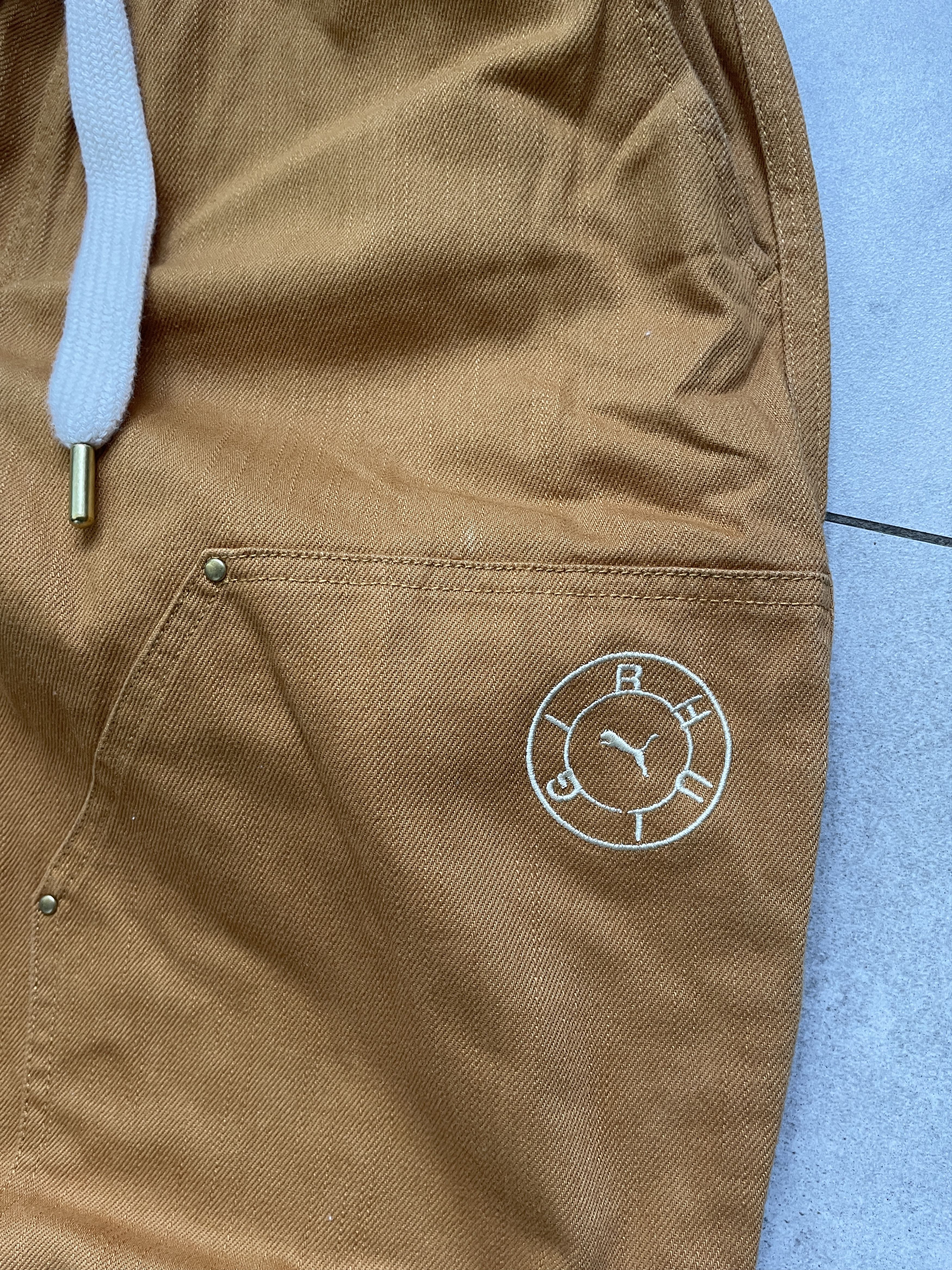 Puma × Rhude PUMA X RHUDE WIDE LEG CARPENTER DOUBLE KNEE BROWN JEANS Size US 30 / EU 46 - 10 Thumbnail