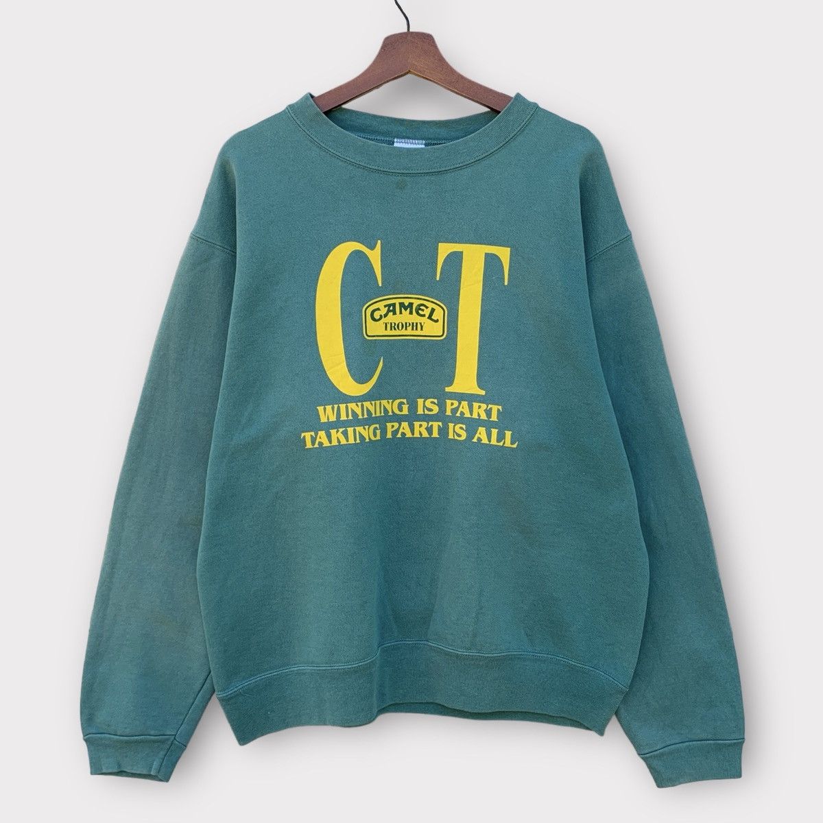 Vintage 90s Camel Trophy Crewneck Sweatshirt