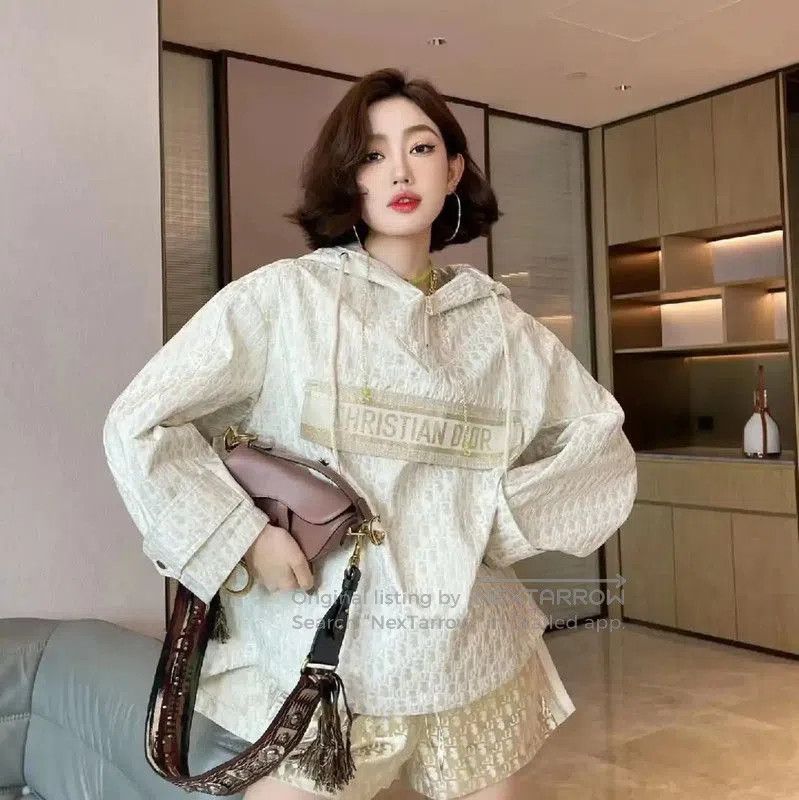 Dior Dior Gold Polyester Women's Jacket . Size XS / US 0-2 / IT 36-38 - 7 Thumbnail