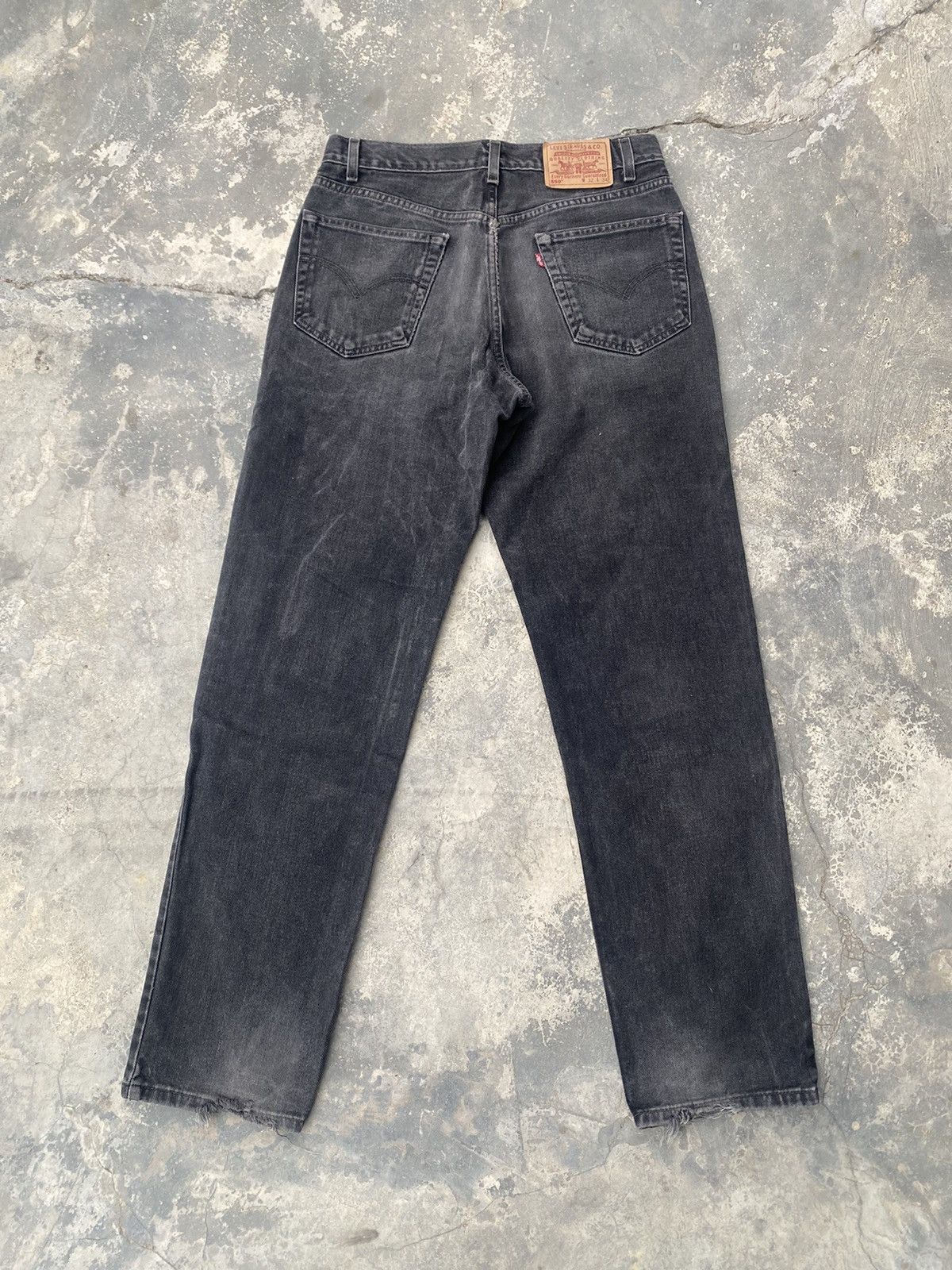 Levi's Vintage Clothing Lot 550 Paint Slapper jeans LV010 Size US 32 / EU 48 - 3 Thumbnail