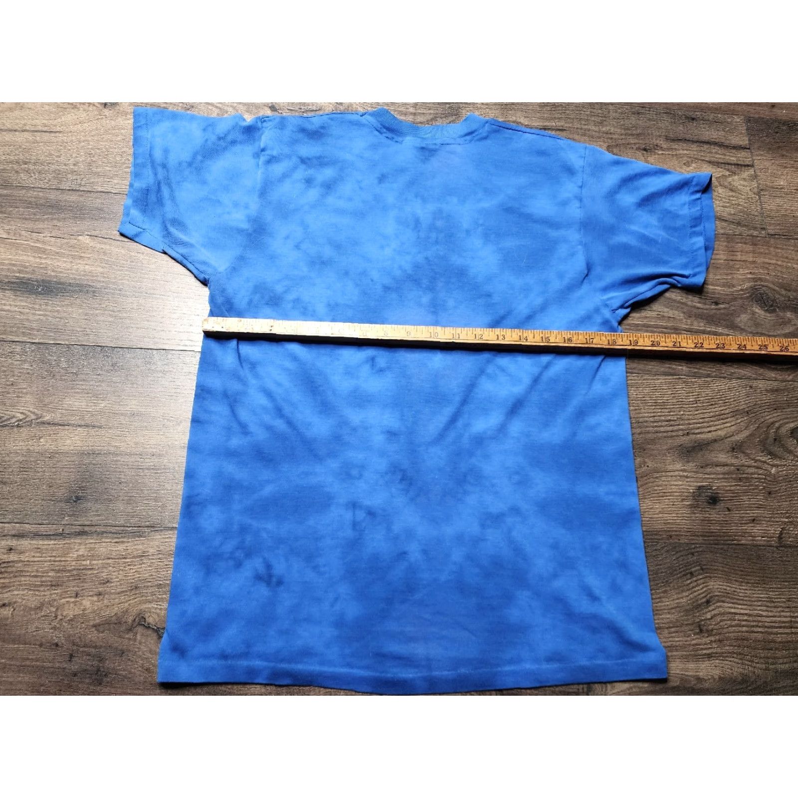 Hanes VINTAGE Hanes Fifty Fifty T Shirt Palm Tree - ST THOMAS - Blue - Size L - Short Sleeve Crew Neck Mens Shirt Size US L / EU 52-54 / 3 - 2 Thumbnail