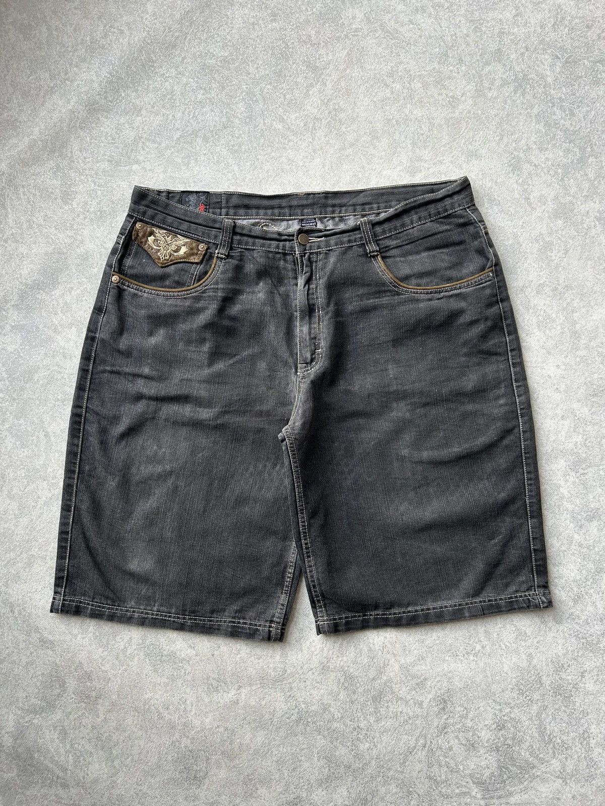 Imperious Y2K Vintage Imperious Embroidered Baggy Jorts JNCO Style Size US 42 / EU 58 - 3 Thumbnail