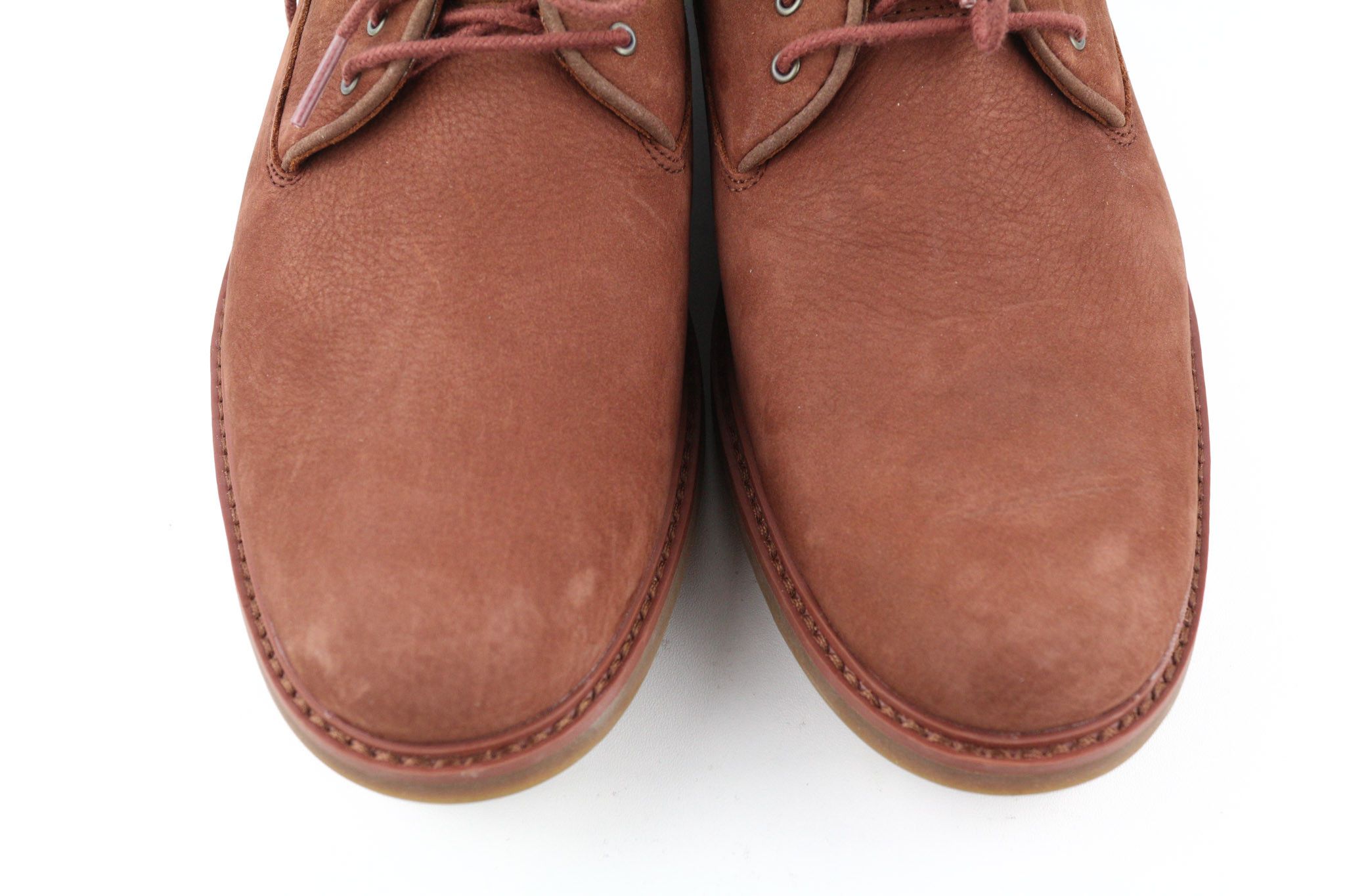 Timberland A2GTV UK8.5 Brown Leather Almond ReBOTL 79878 Size US 9 / EU 42 - 4 Thumbnail
