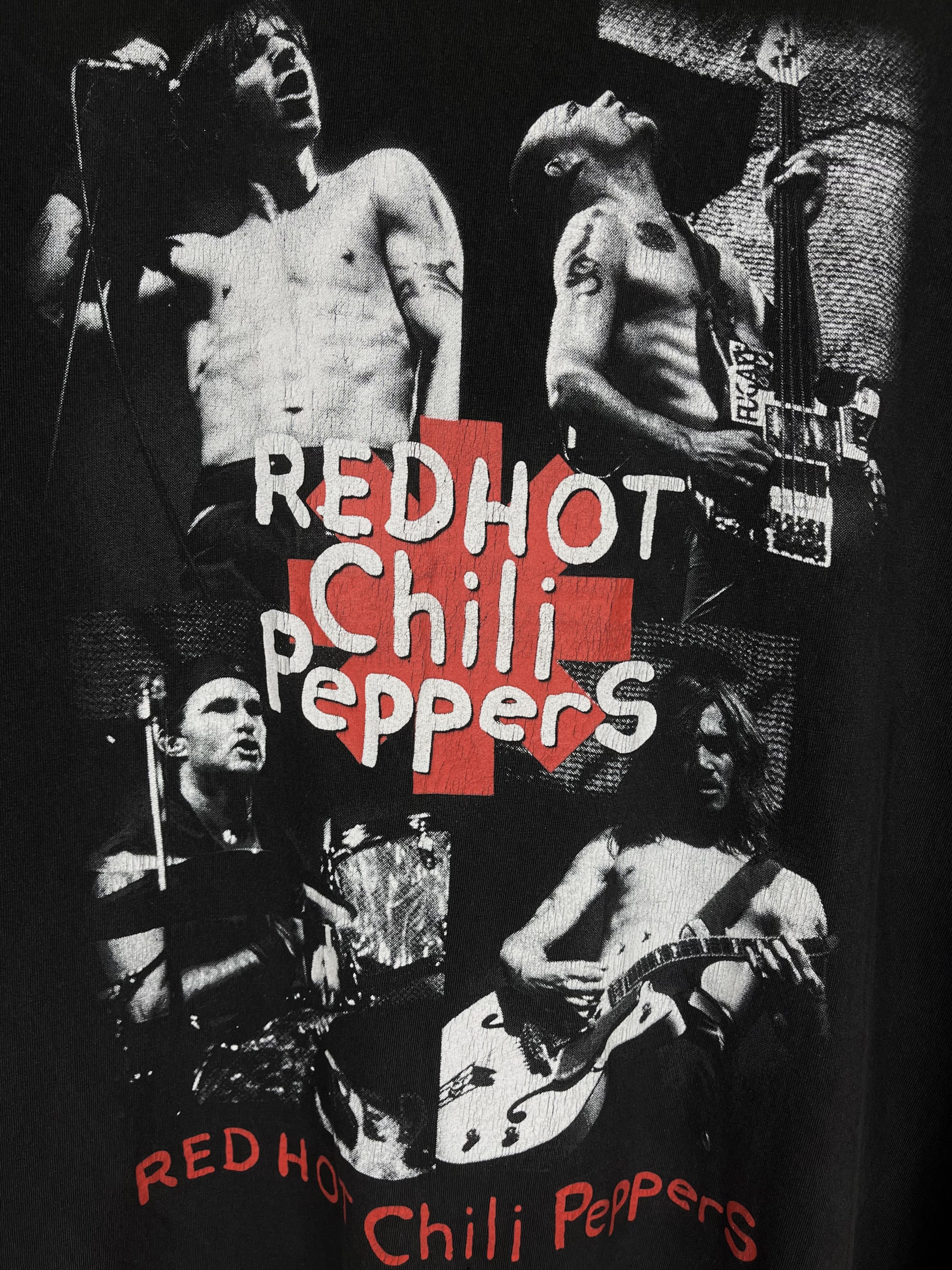Band Tees Vintage Red Hot Chilli Peppers Rare Rock Band T Shirt 90’s Size US XL / EU 56 / 4 - 6 Thumbnail