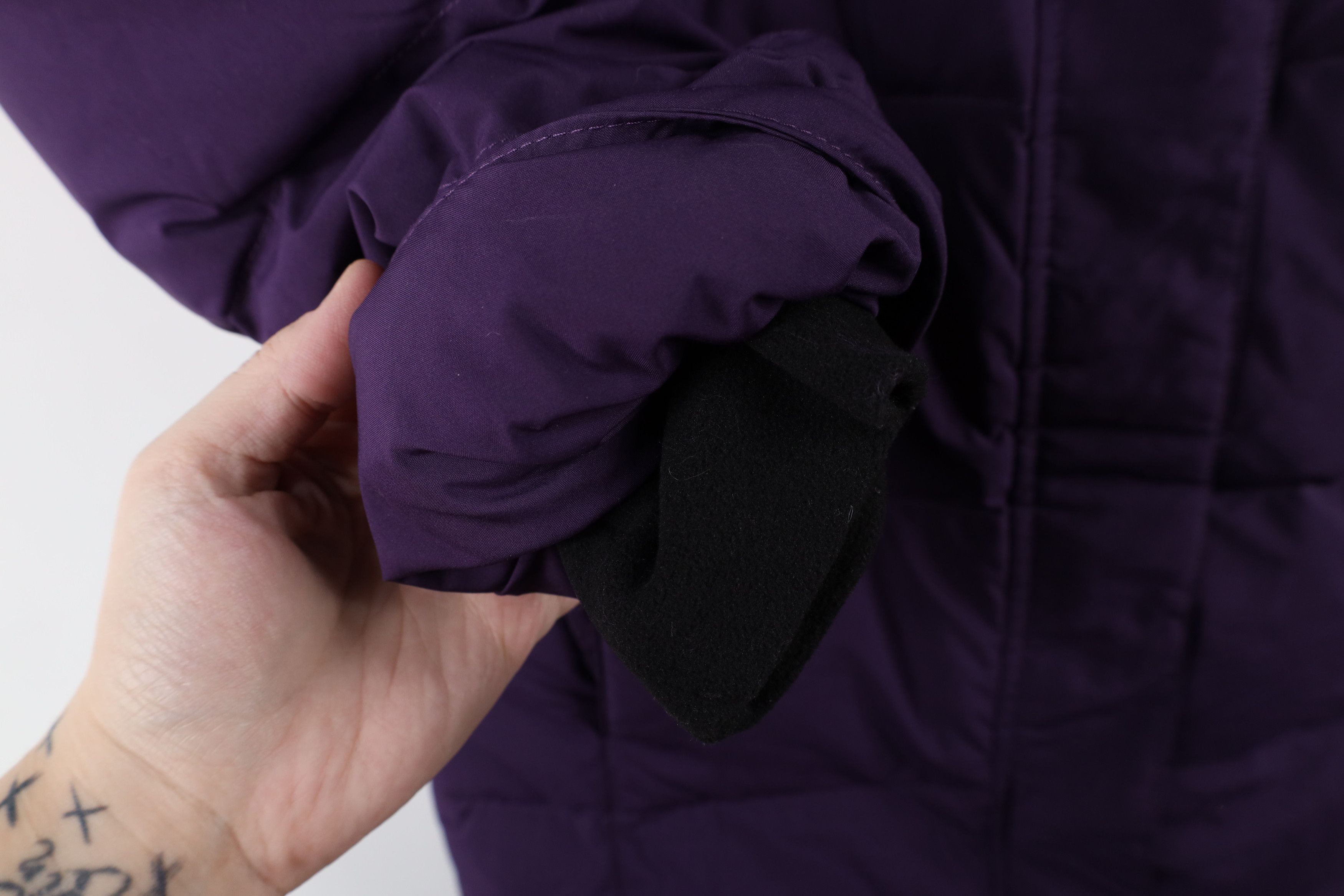 L.L. Bean × Vintage LL Bean Faux Fur Trim Duck Down Full Length Puffer Jacket Size M / US 6-8 / IT 42-44 - 6 Thumbnail
