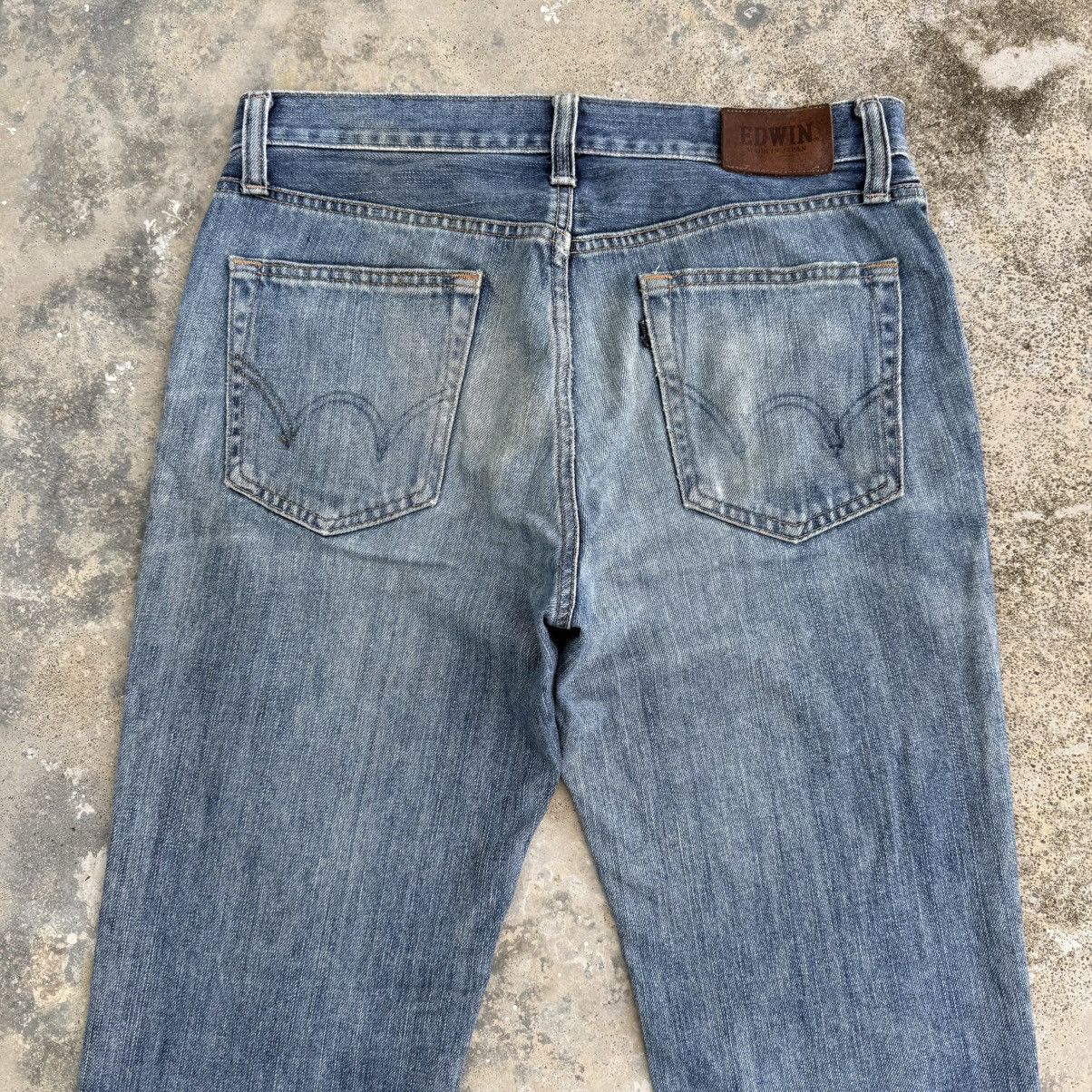 Edwin W32 VINTAGE EDWIN DENIM FADED JEAN PANTS Size US 32 / EU 48 - 9 Thumbnail