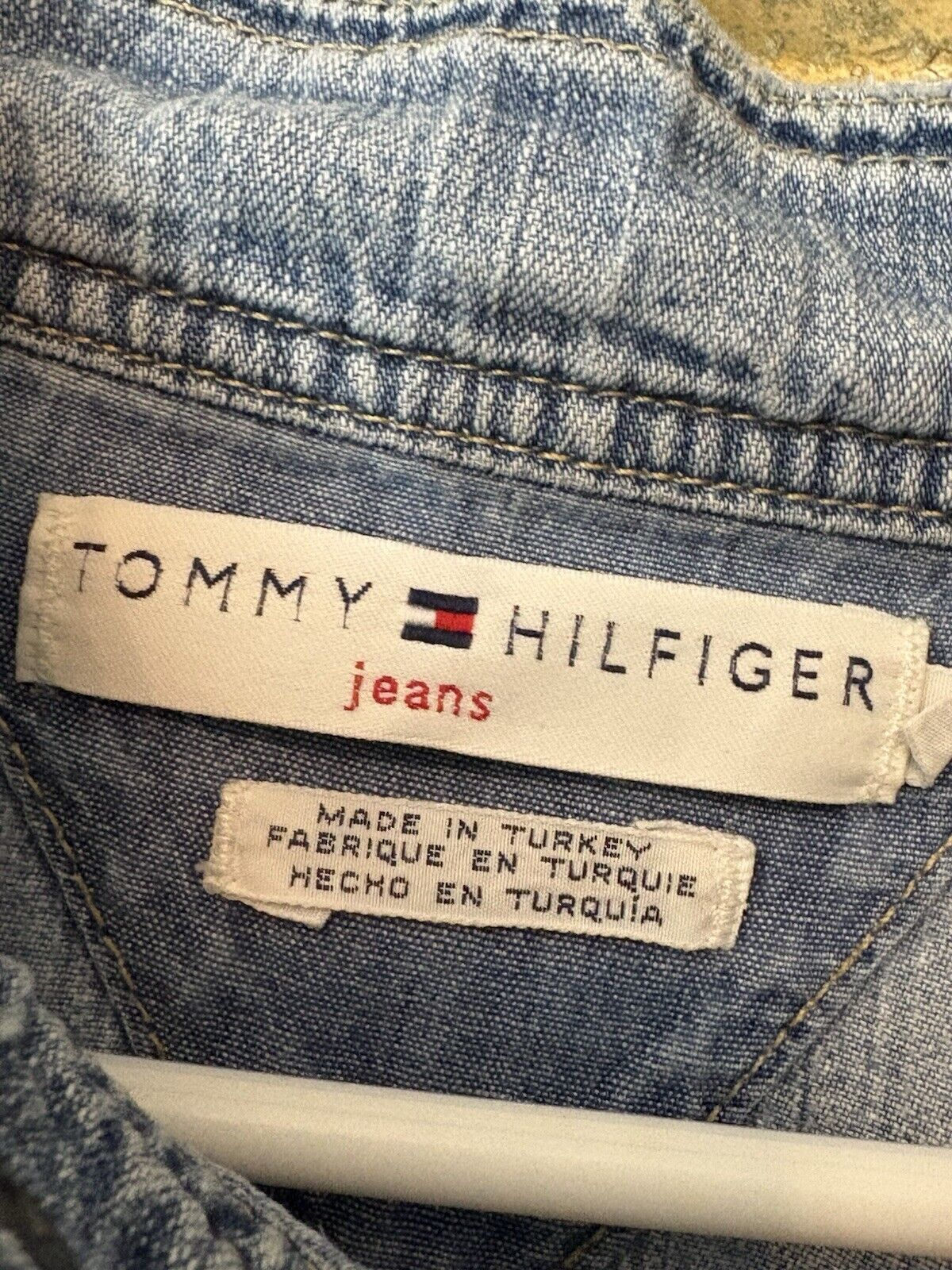 Tommy Hilfiger Tommy Hilfiger Women's XL Jean Jacket Size XL / US 12-14 / IT 48-50 - 5 Thumbnail