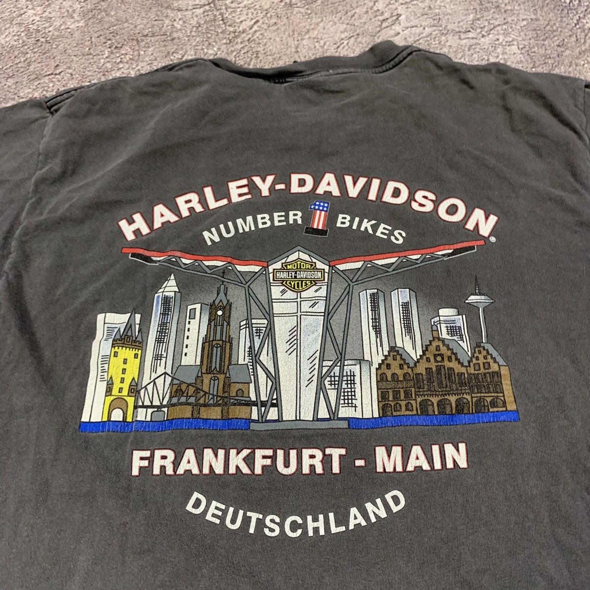 Band Tees Vintage Y2K HARLEY CREEPY WOLF AND EAGLE ANGRY HORROR 90s Size US L / EU 52-54 / 3 - 6 Thumbnail