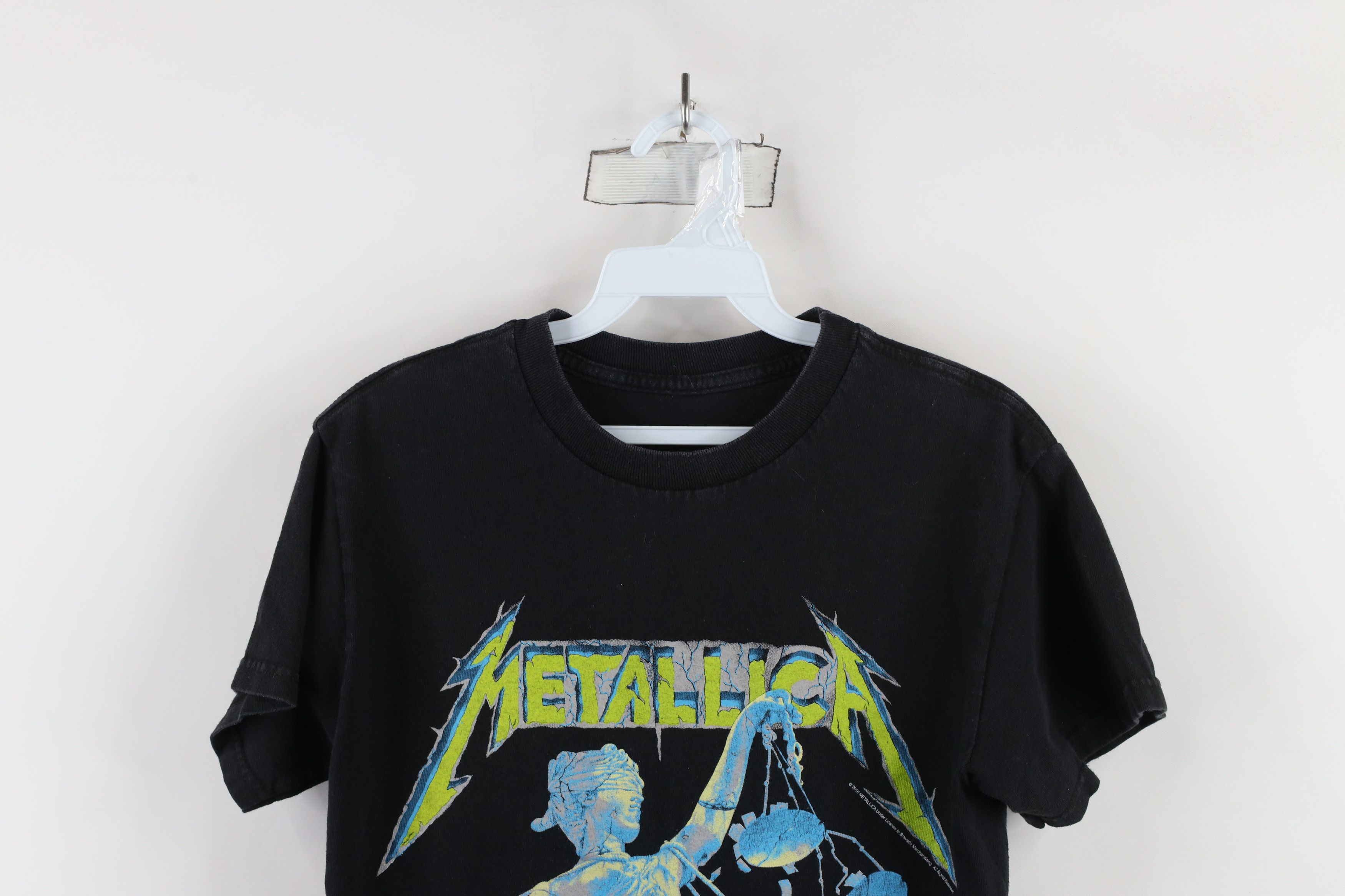 Vintage Vintage Y2K 2016 For All Metallica Band T-Shirt Black Size US S / EU 44-46 / 1 - 2 Thumbnail