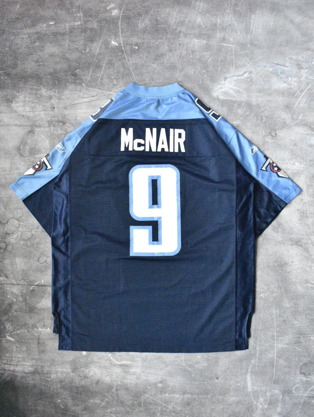 Vintage Tennessee Titans Steve McNair Reebok NFL Jersey (XL)