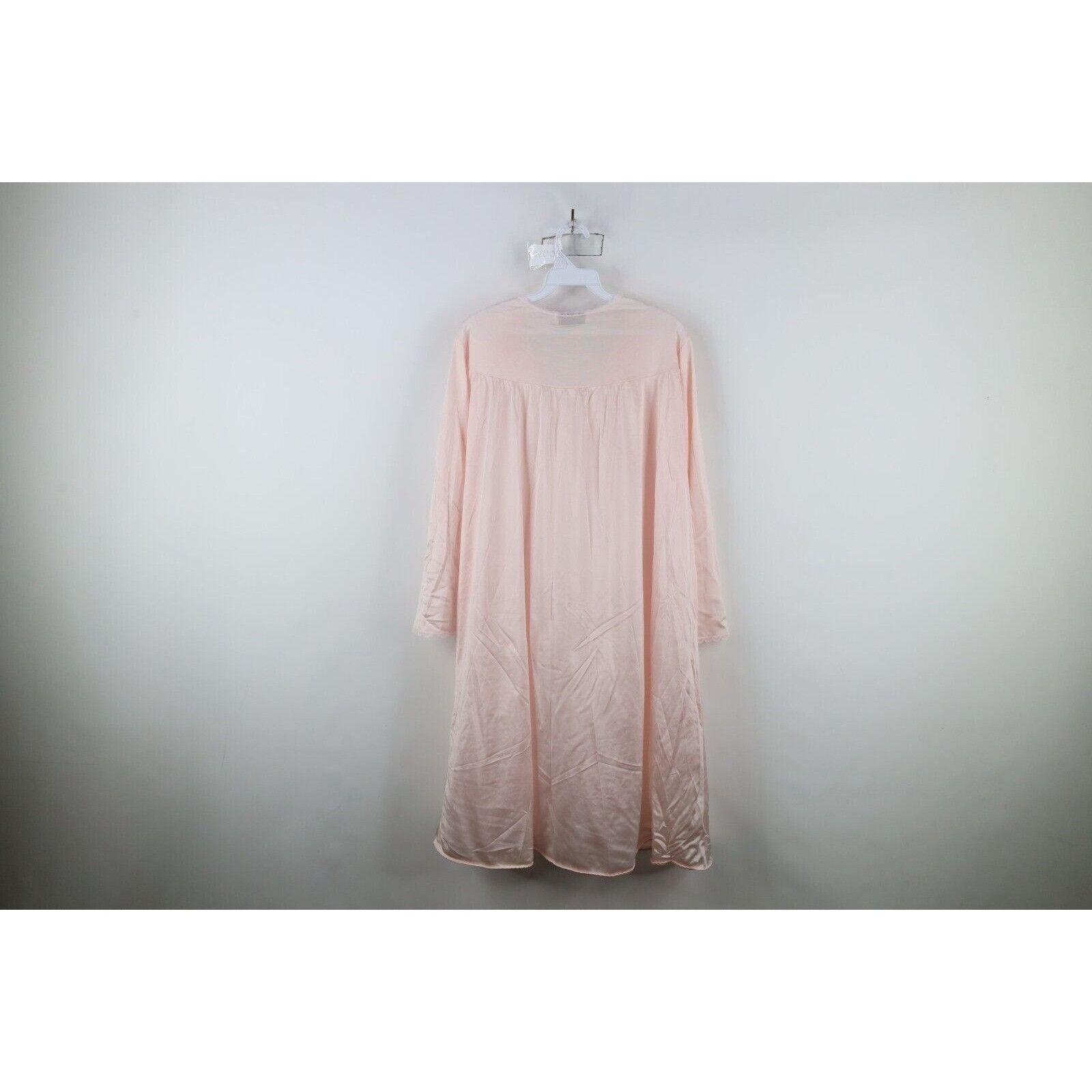 Vintage Vintage 70s Vassarette Fairy Lace Flower Sheer Night Gown Size L / US 10 / IT 46 - 13 Thumbnail