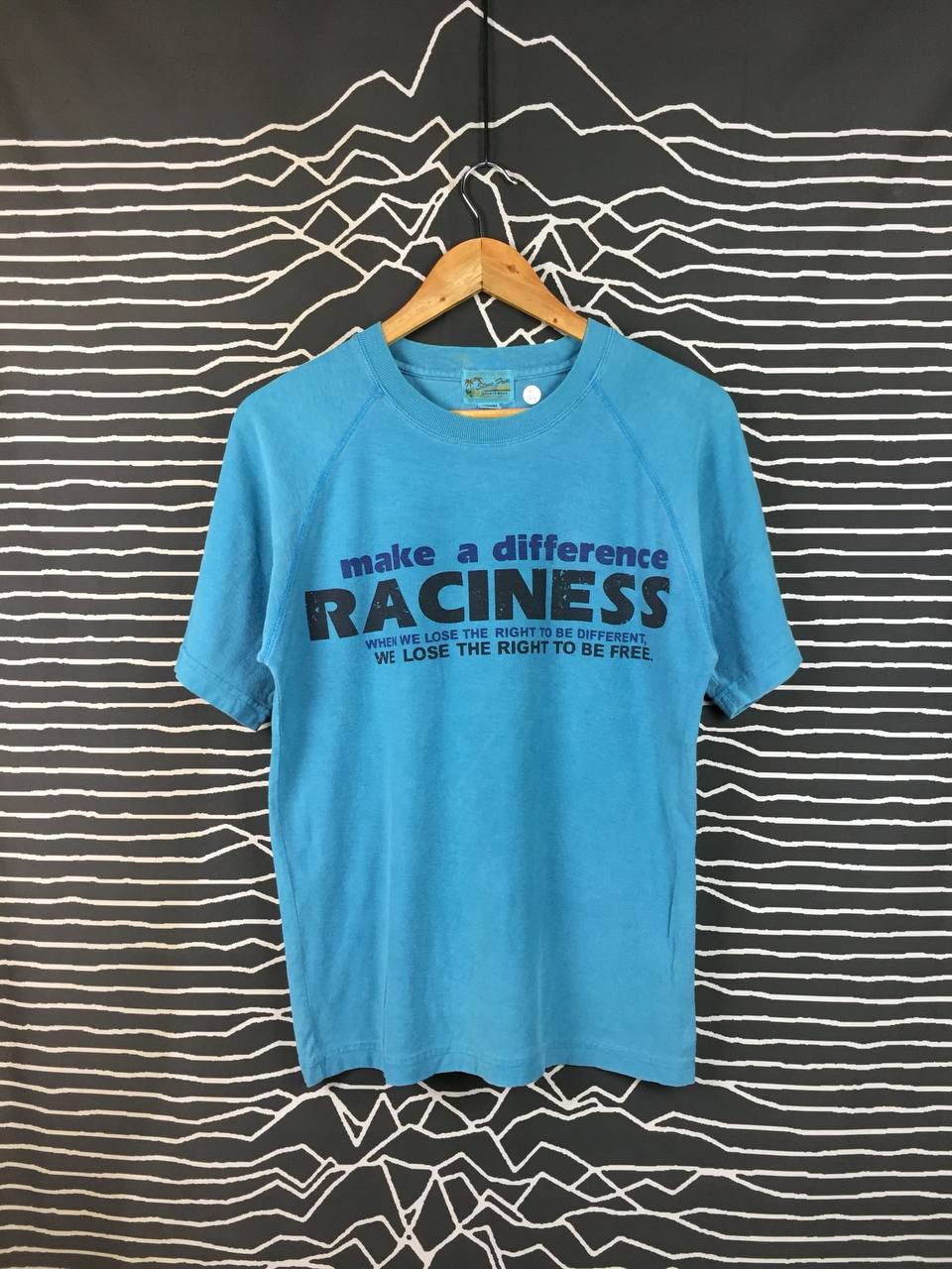 Vintage Vtg Stone Free Sportswear Raciness Freedom Quote Tee Size US M / EU 48-50 / 2 - 2 Thumbnail