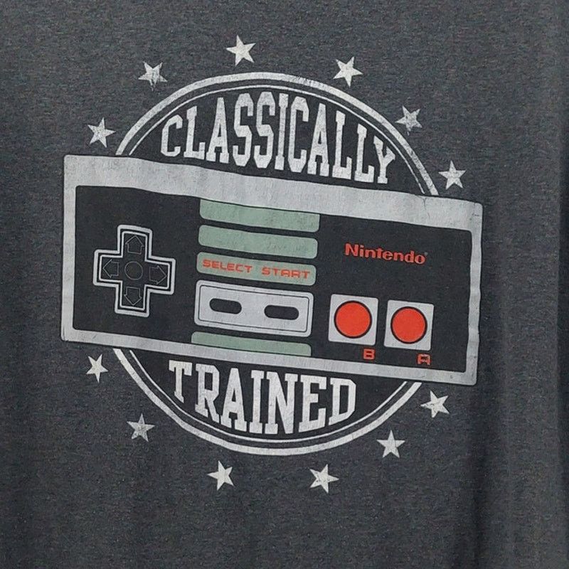 Other Nintendo Entertainment System Graphic Gray T-Shirt Gamer XL Size US XL / EU 56 / 4 - 4 Thumbnail