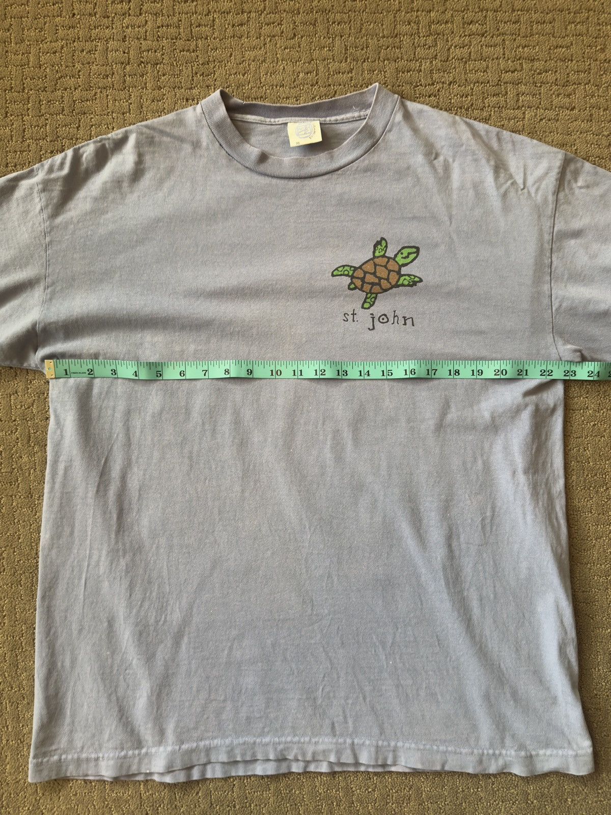 Vintage Gravity Graphics St. John T-Shirt Size US XL / EU 56 / 4 - 2 Thumbnail