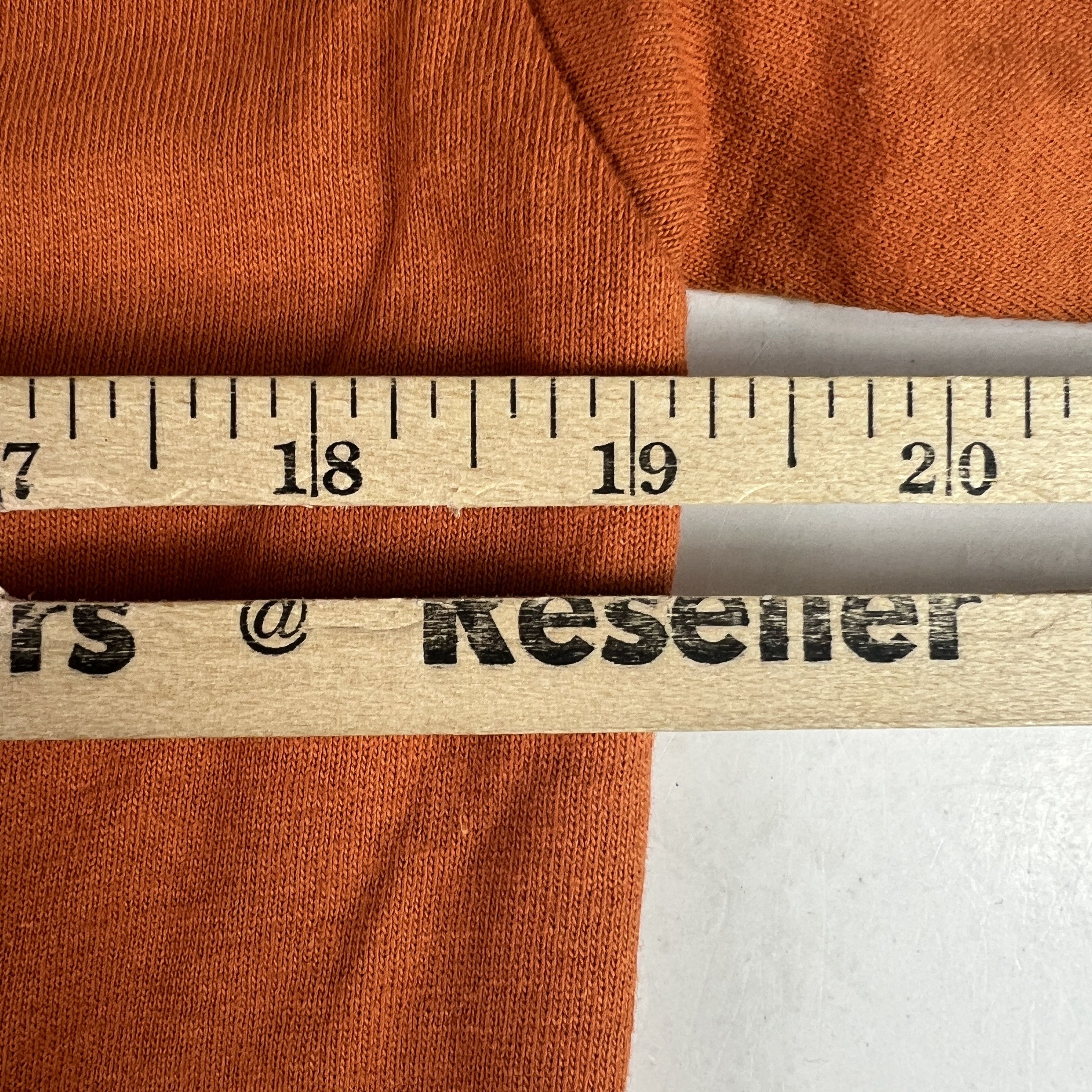 Pleasures Pleasures Shirt Orange Faded Crumble Big Logo Tee Size US M / EU 48-50 / 2 - 8 Thumbnail