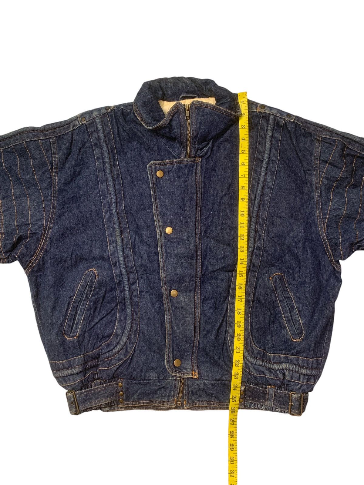 Japanese Brand Rare Design Vintage International Design Group Denim Jackets Size US XL / EU 56 / 4 - 9 Thumbnail