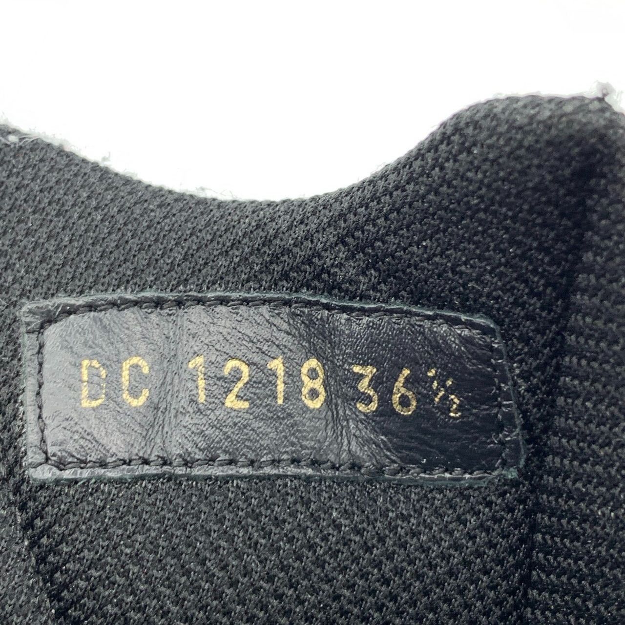 Dior Dior Logo Leather Lace-Up Black High-Top Casual Shoes - Siz Size US 5.5 / IT 35.5 - 3 Thumbnail