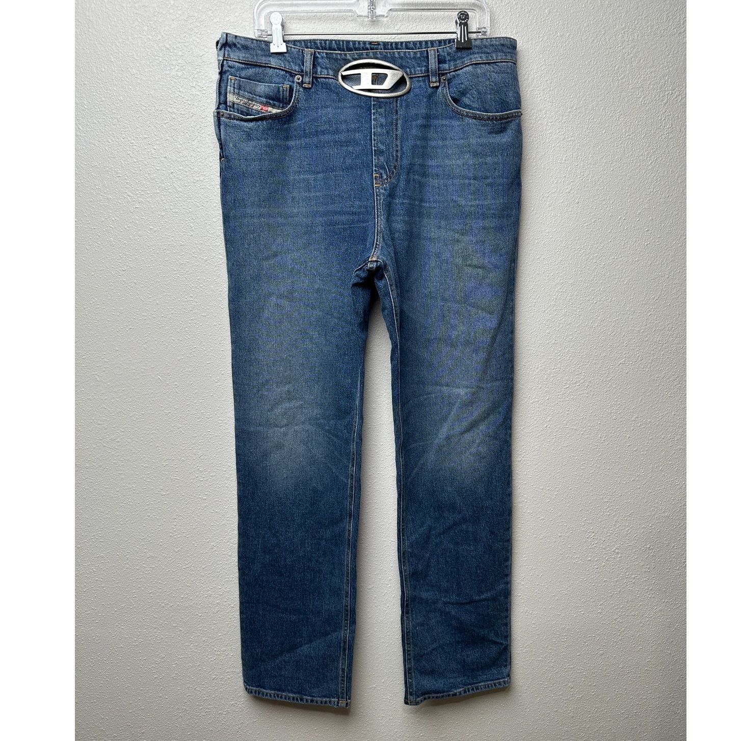 Diesel Rare Diesel Jeans Medium Wash Womens US 32 D Buckle Size 32" / US 10 / IT 46 - 2 Thumbnail