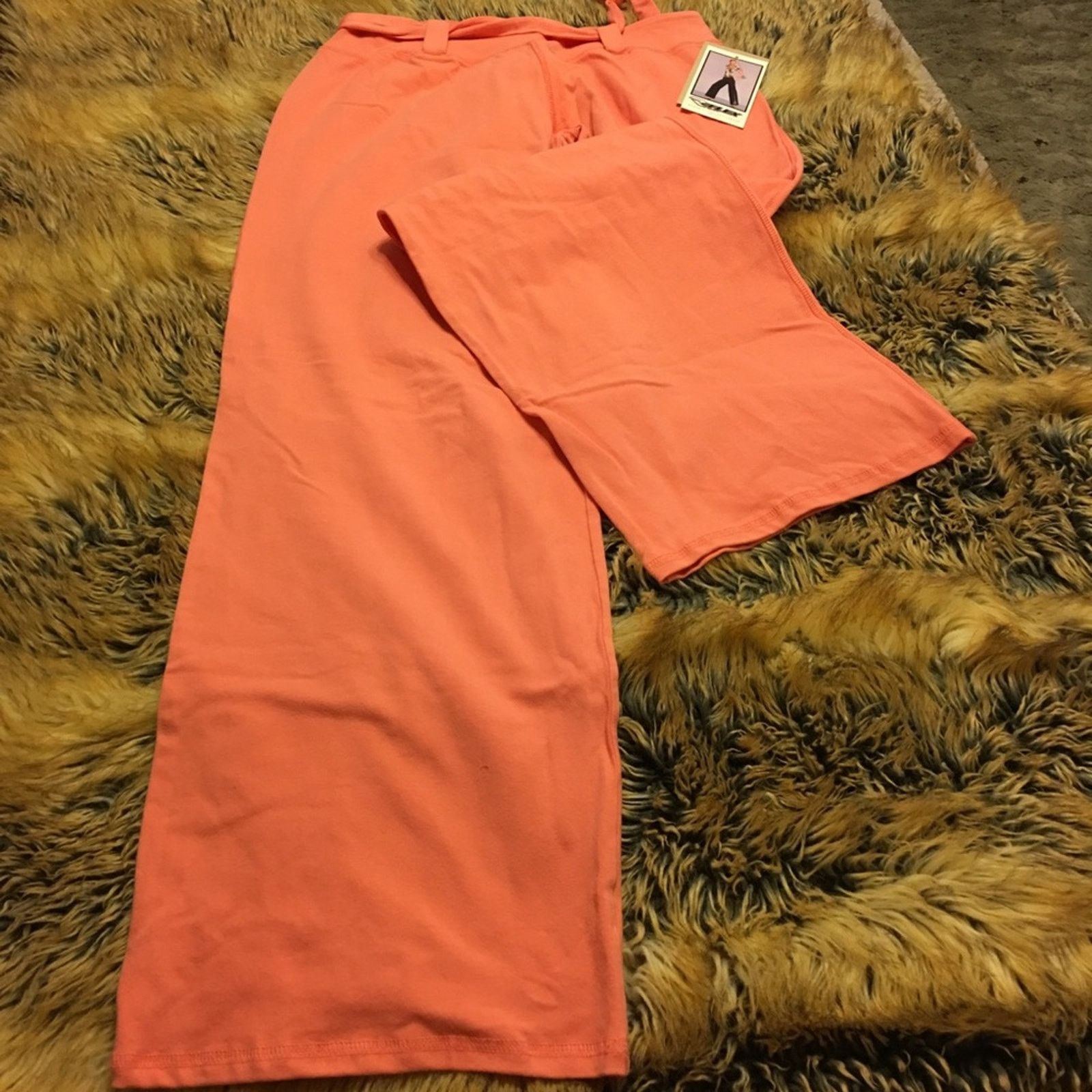 Other Reflex women’s fine activewear coral pants NWT L Size 30" / US 8 / IT 44 - 3 Thumbnail