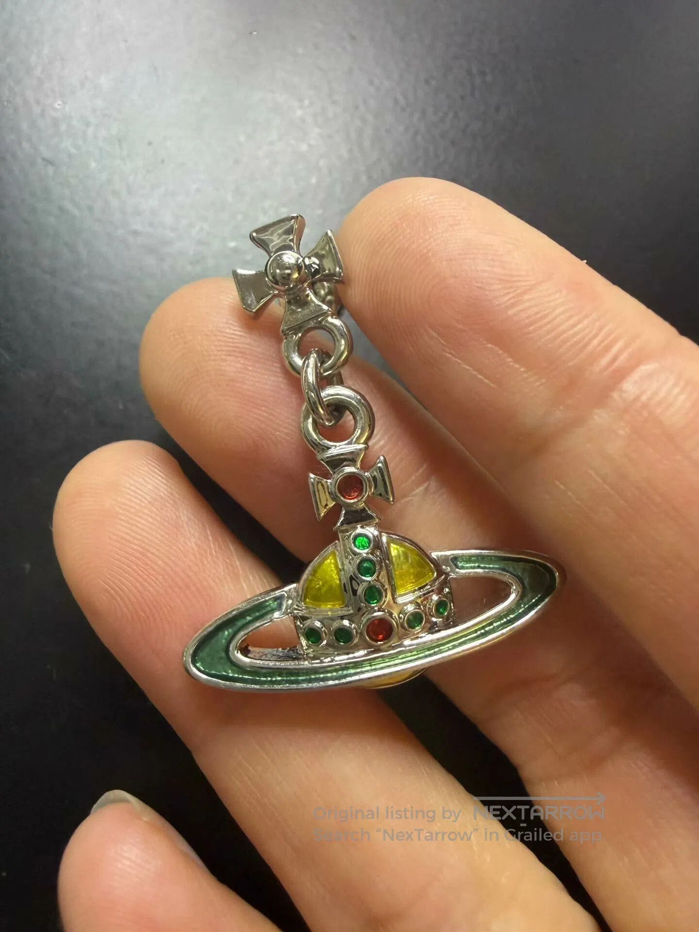 Vivienne Westwood Vivienne Westwood Saturn Earrings. Size ONE SIZE - 2 Thumbnail