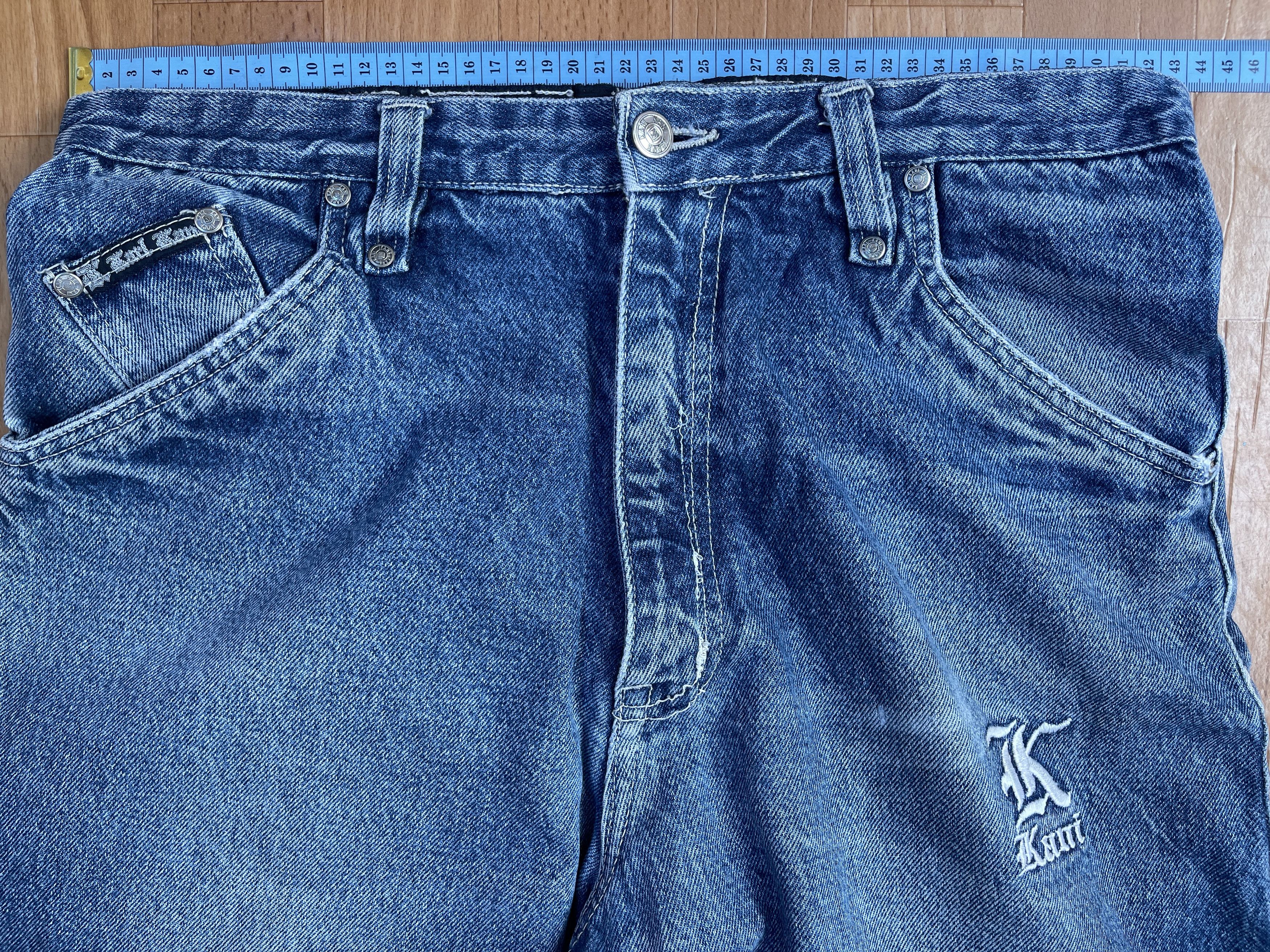 Karl Kani KARL KANI jeans, baggy, vintage Kani jeans, 90s hip hop W 34 Size US 34 / EU 50 - 9 Thumbnail