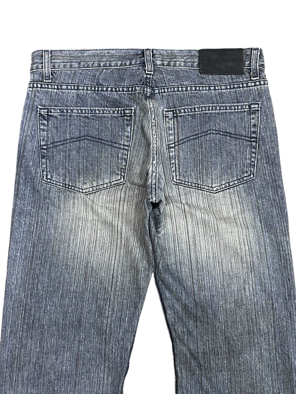 Armani Exchange Armani Exchange USA-Made Pinstripe Flare Denim - Rare Find Size US 31 - 7 Thumbnail