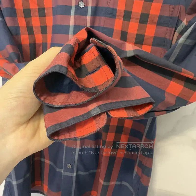 Burberry Burberry Long Sleeve Cotton Plaid Shirt. Size US M / EU 48-50 / 2 - 5 Thumbnail