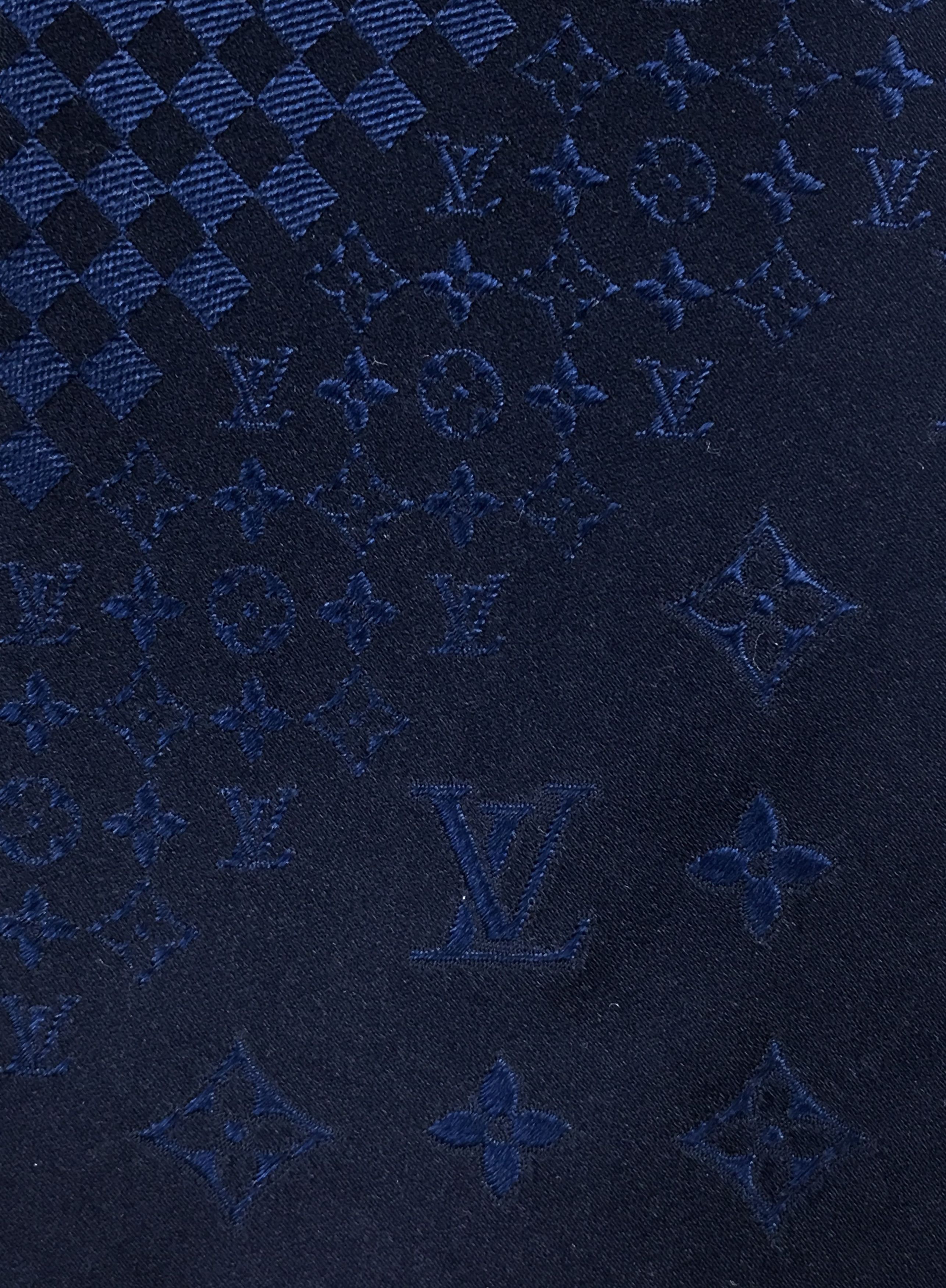 Designer × Louis Vuitton Louis Vuitton Monogram Silk Necktie Size ONE SIZE - 5 Thumbnail