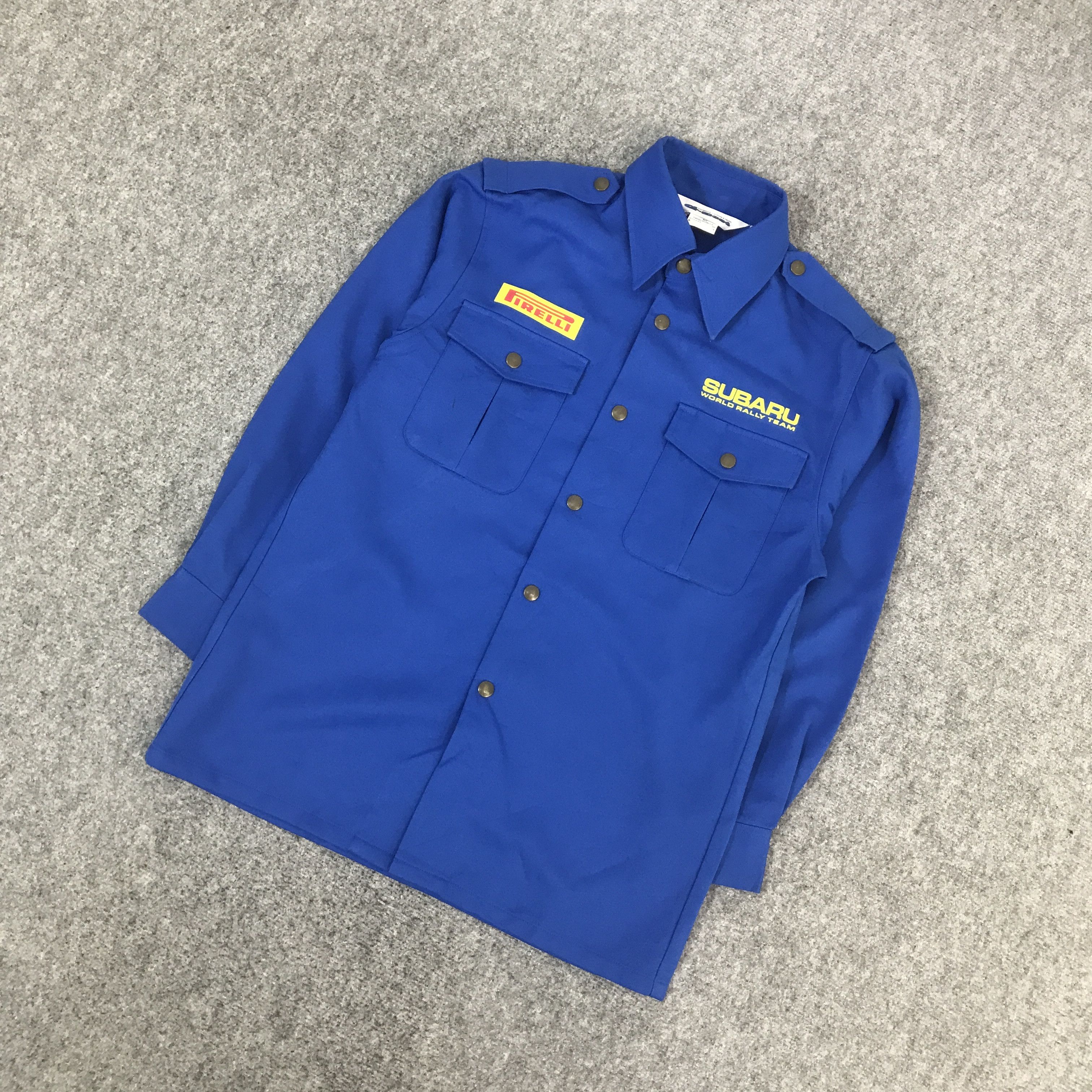 Gear for Sports SUBARU WORLD RALLY TEAM RACING SNAP BUTTON JACKET Size US M / EU 48-50 / 2 - 5 Thumbnail