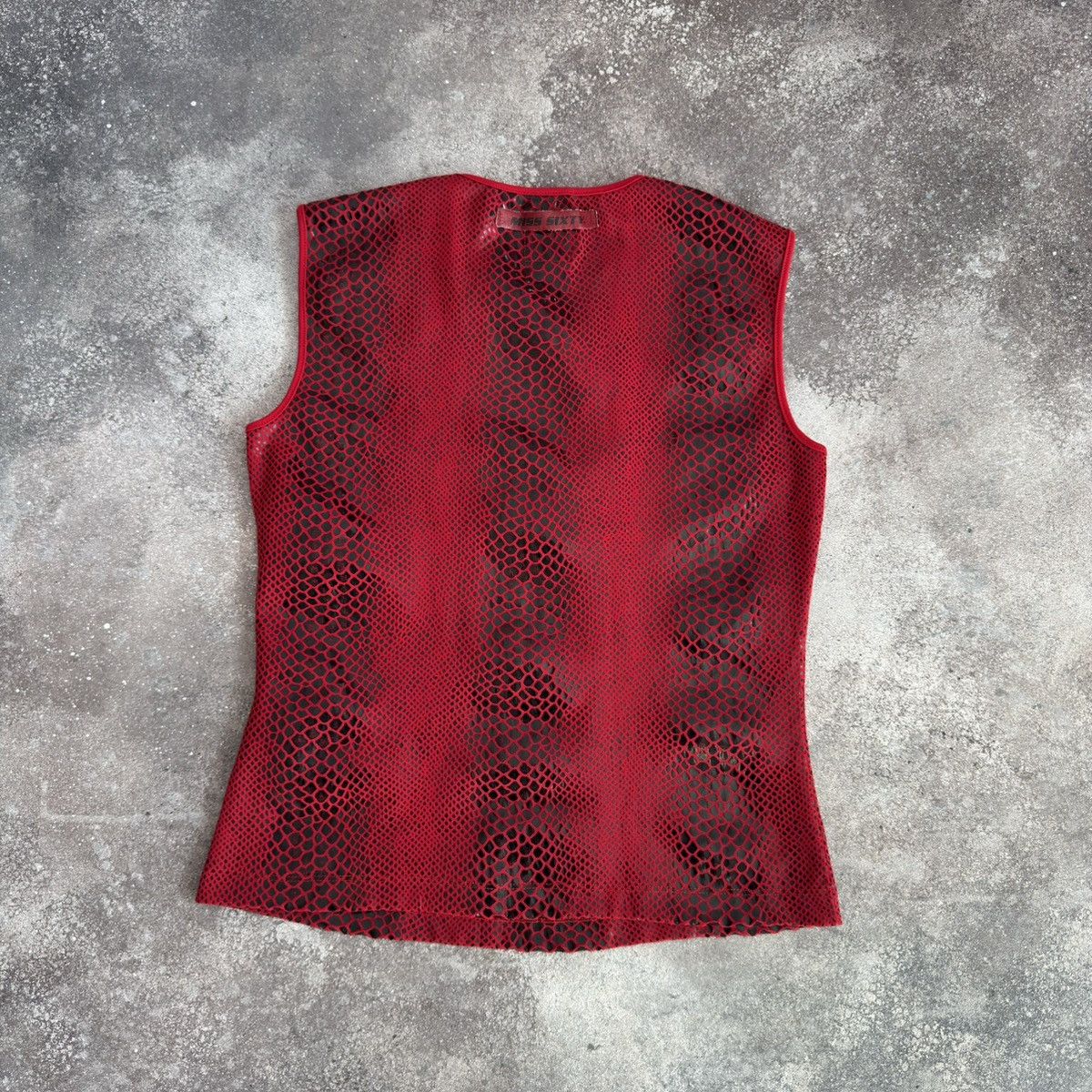 Miss Sixty × Vintage Miss Sixty Vintage Tank Top (Jean Paul Gaultier style) Size L / US 10 / IT 46 - 9 Thumbnail