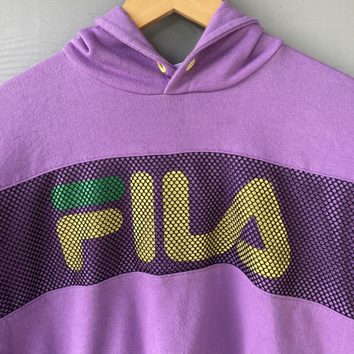 Fila Vintage Fila Purple Crop Top Size M / US 6-8 / IT 42-44 - 4 Thumbnail