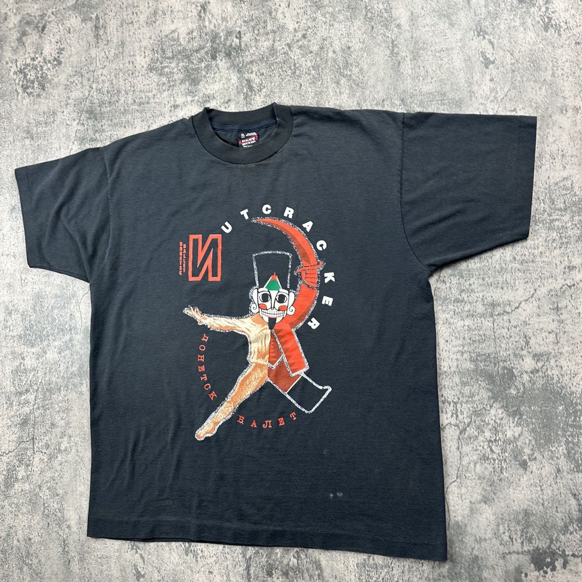 Fruit Of The Loom × Vintage Vintage 90s The Nutcracker Ballet T Shirt Size US L / EU 52-54 / 3 - 7 Thumbnail